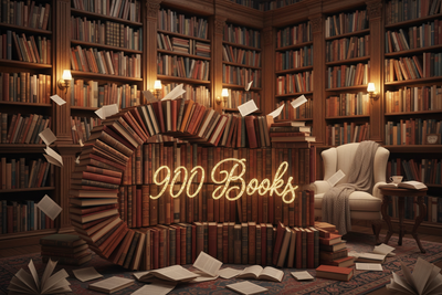 We Just Hit 900 Books!
