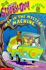 Scooby-Doo! Map in the Mystery Machine — by Gail Herman - Lightly Used