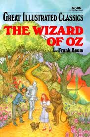 The Wizard of Oz (Great Illustrated Classics) — by L. Frank Baum - Lightly Used