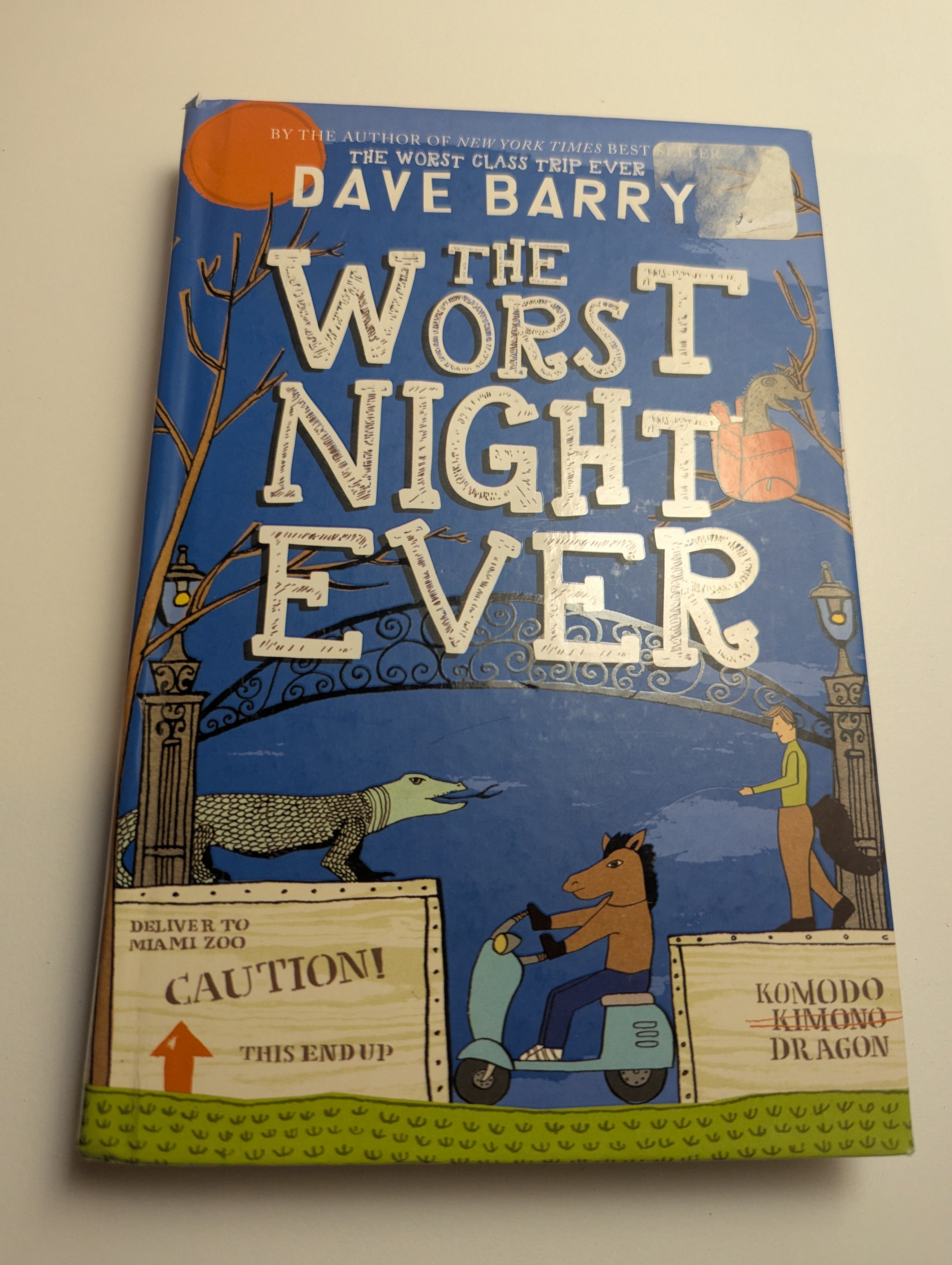 The Worst Night Ever — by Dave Barry - Lightly Used