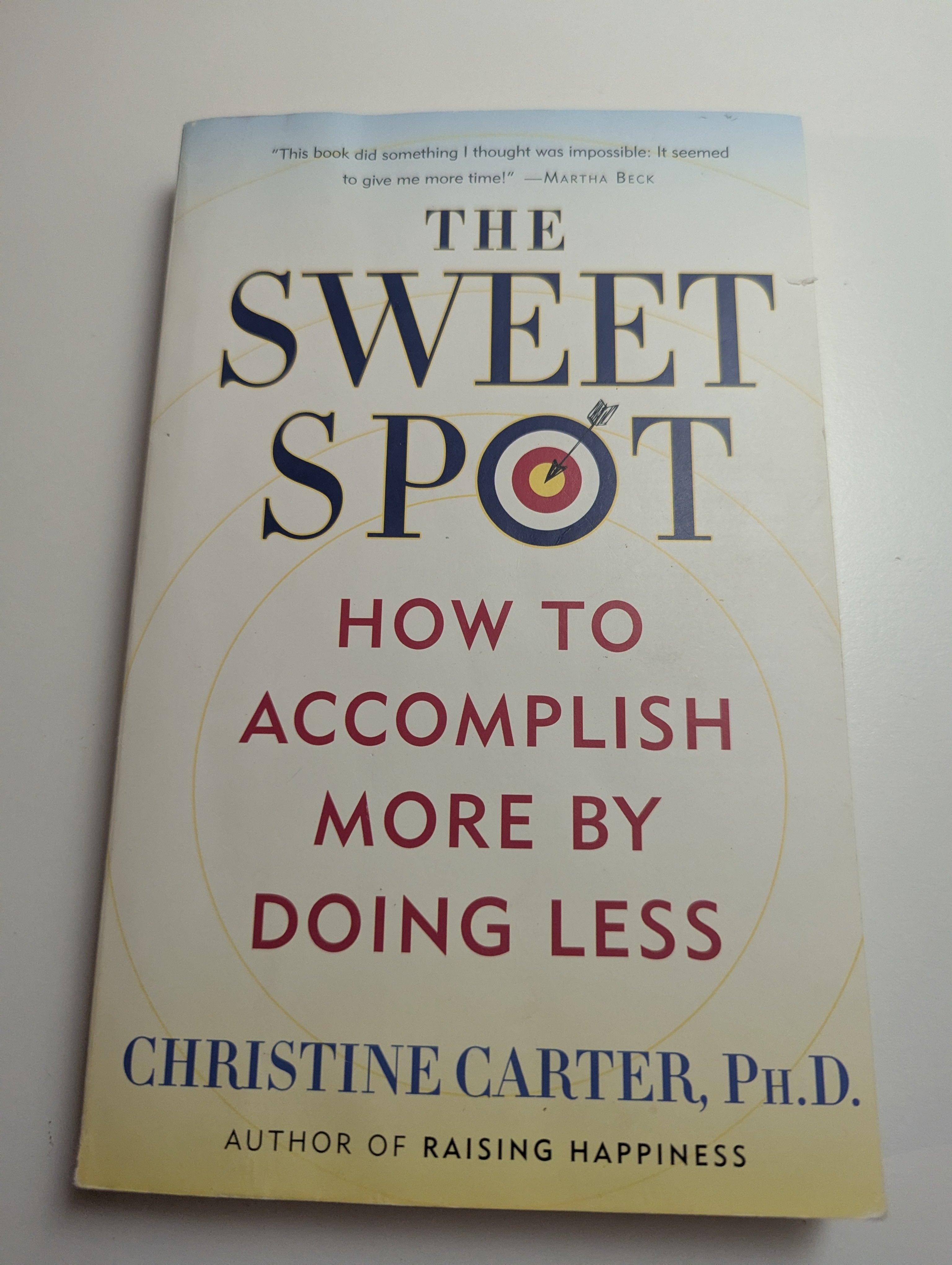 The Sweet Spot — by Christine Carter, PhD - Lightly Used