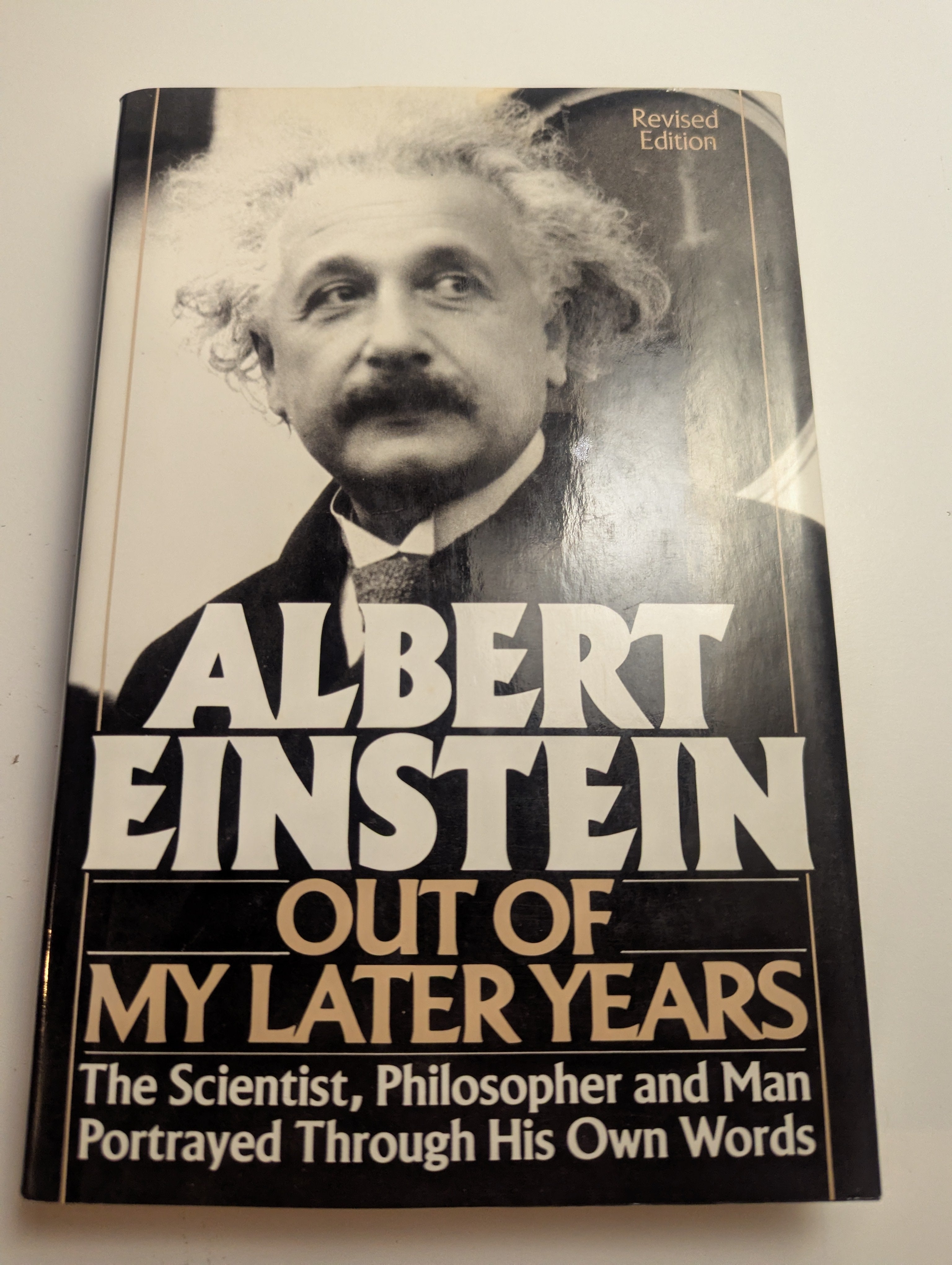 Out of My Later Years — by Albert Einstein - Lightly Used