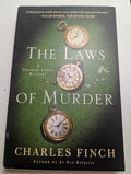 The Laws of Murder — by Charles Finch - Lightly Used
