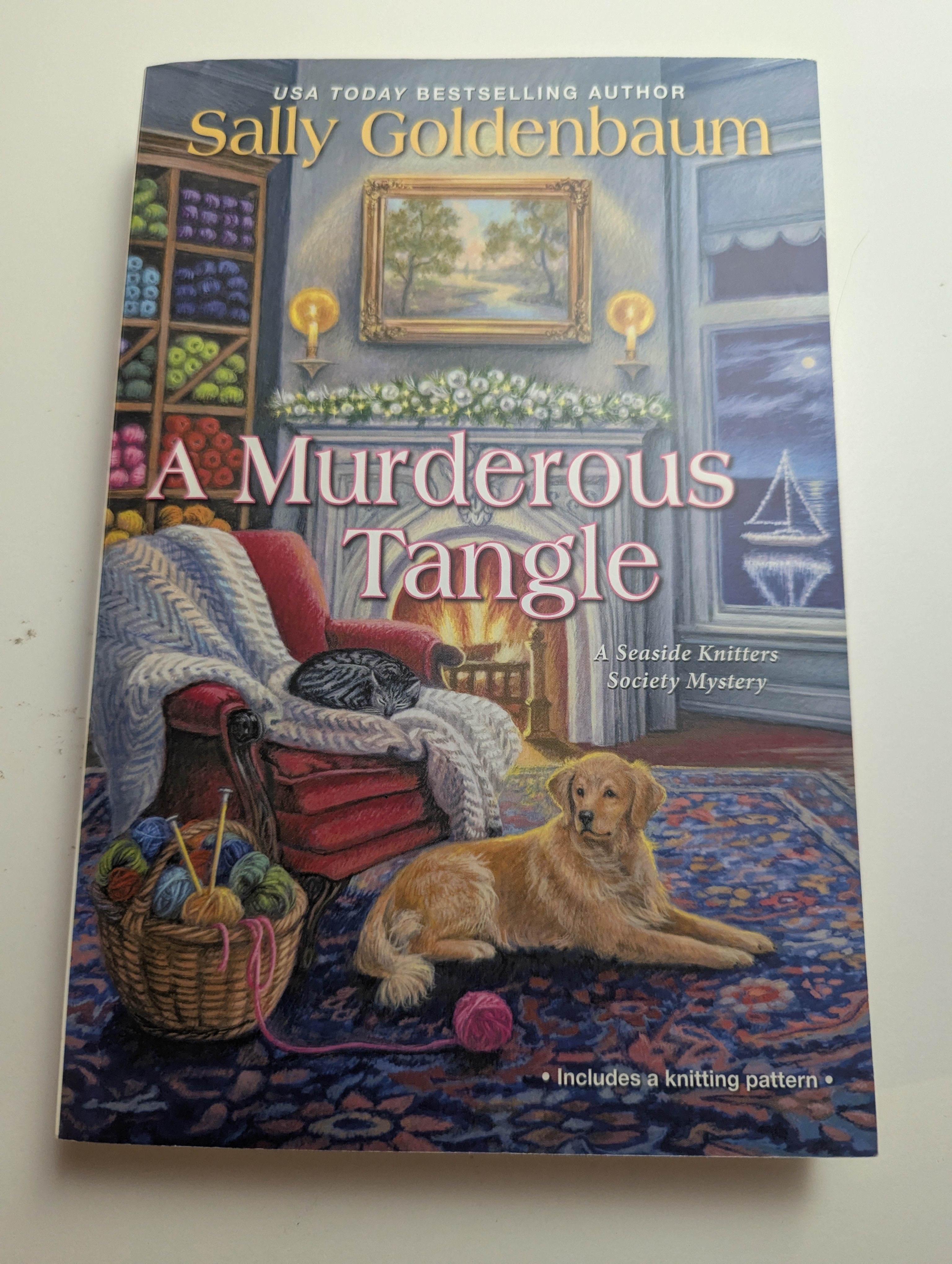 A Murderous Tangle — by Sally Goldenbaum - Lightly Used