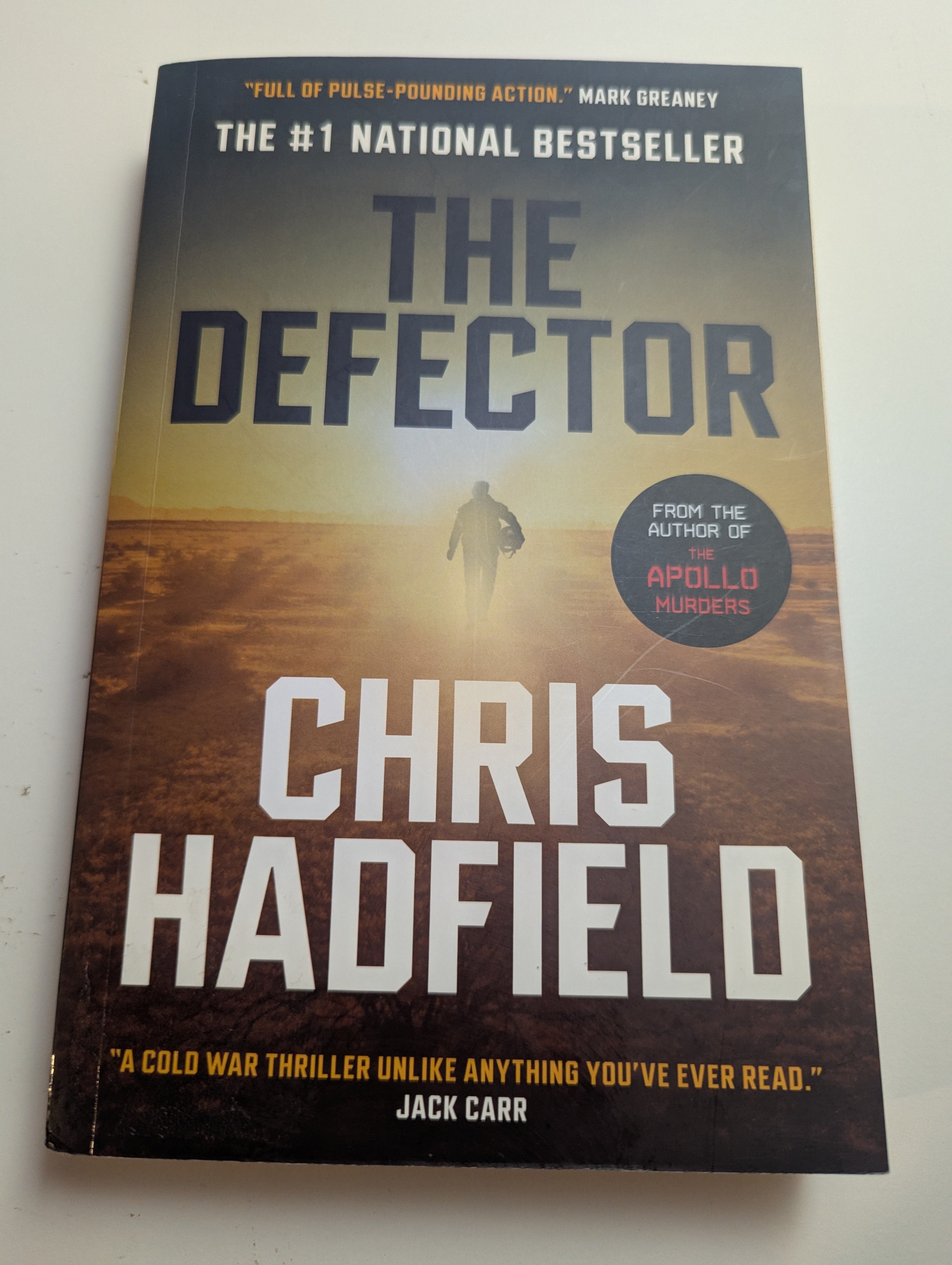The Defector — by Chris Hadfield - Lightly Used