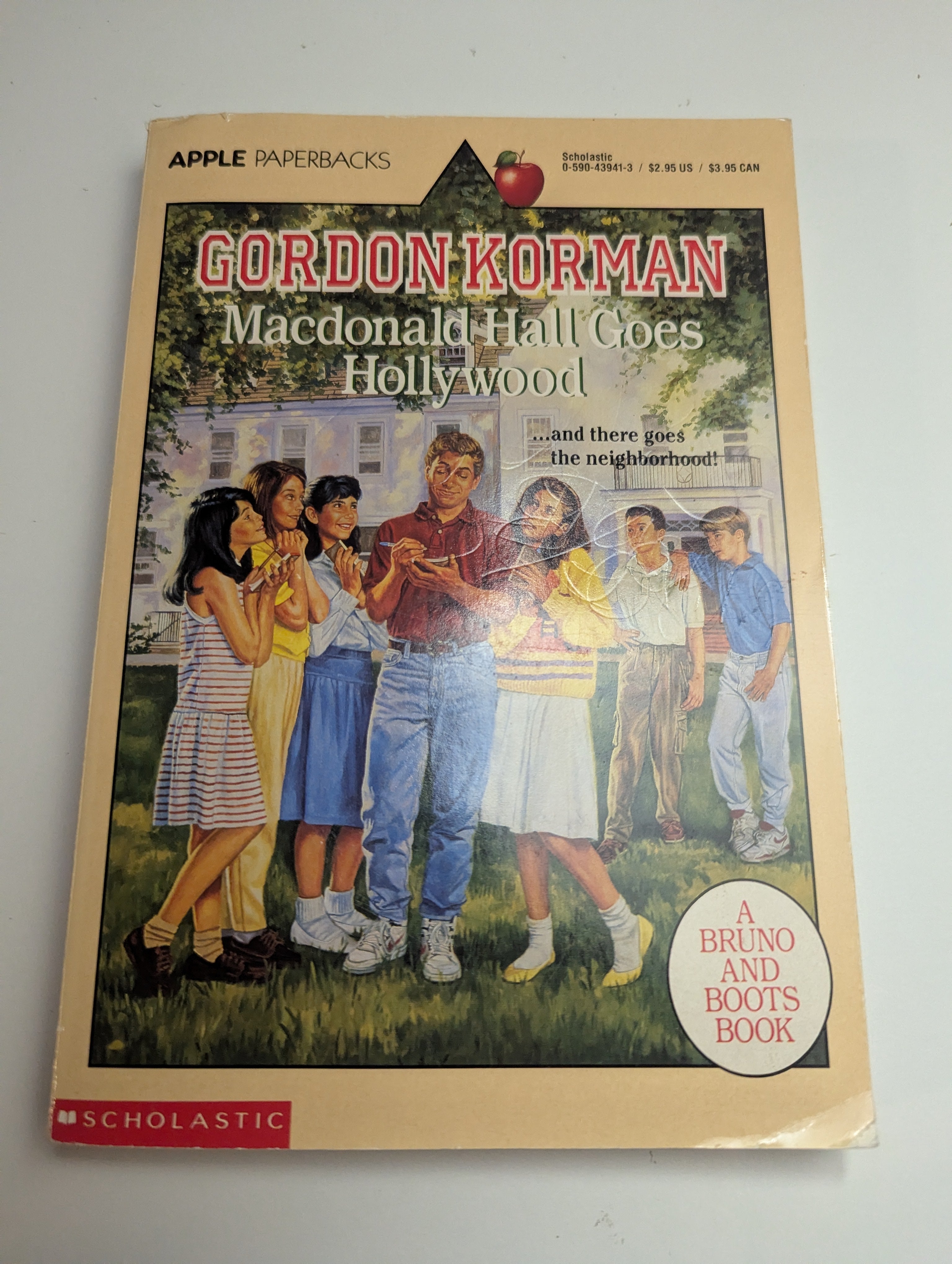 Macdonald Hall Goes to Hollywood — by Gordon Korman - Lightly Used