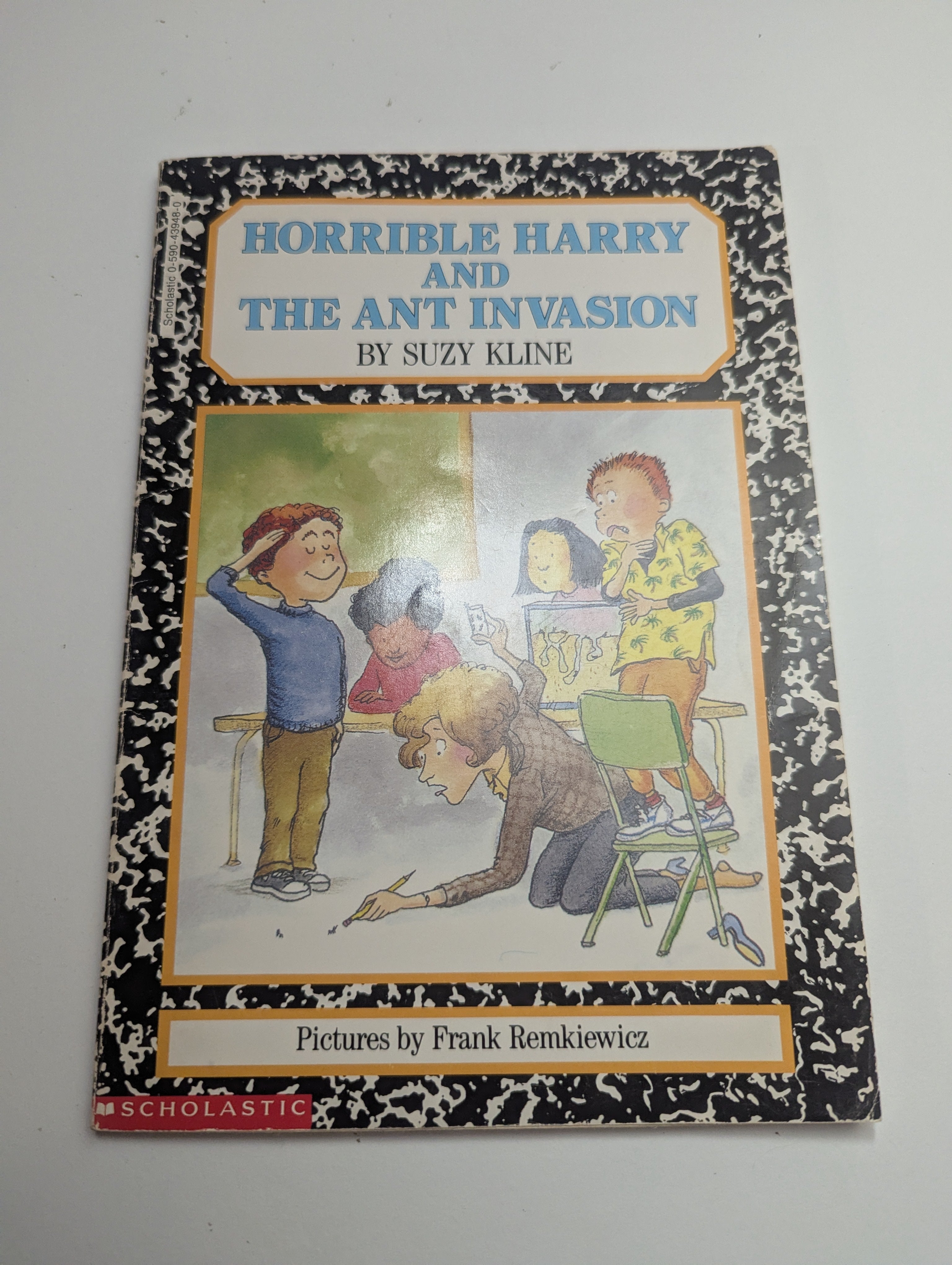 Horrible Harry and the Ant Invasion — by Suzy Kline - Lightly Used