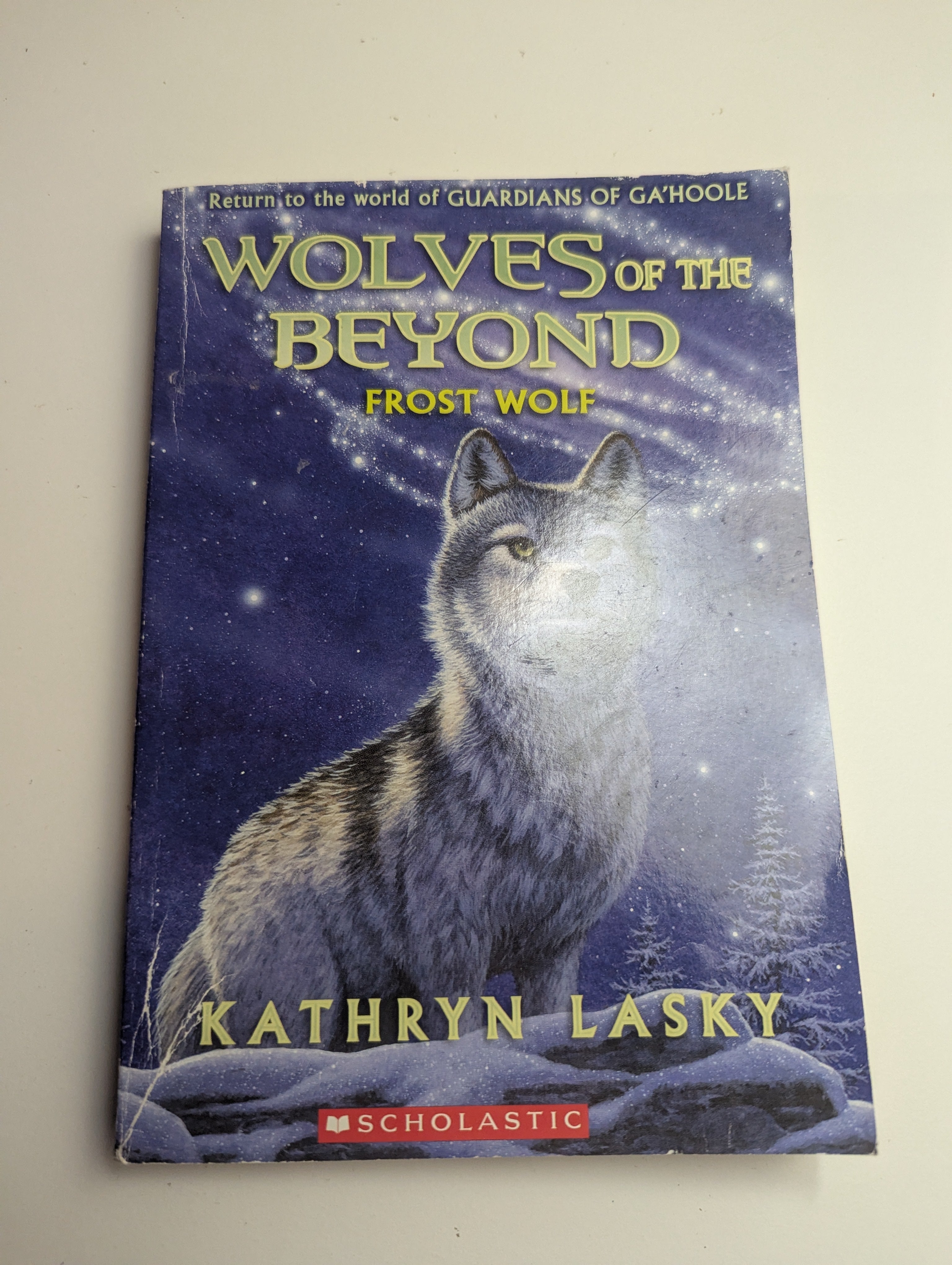 Wolves of the Beyond: Frost Wolf — by Kathryn Lasky - Lightly Used