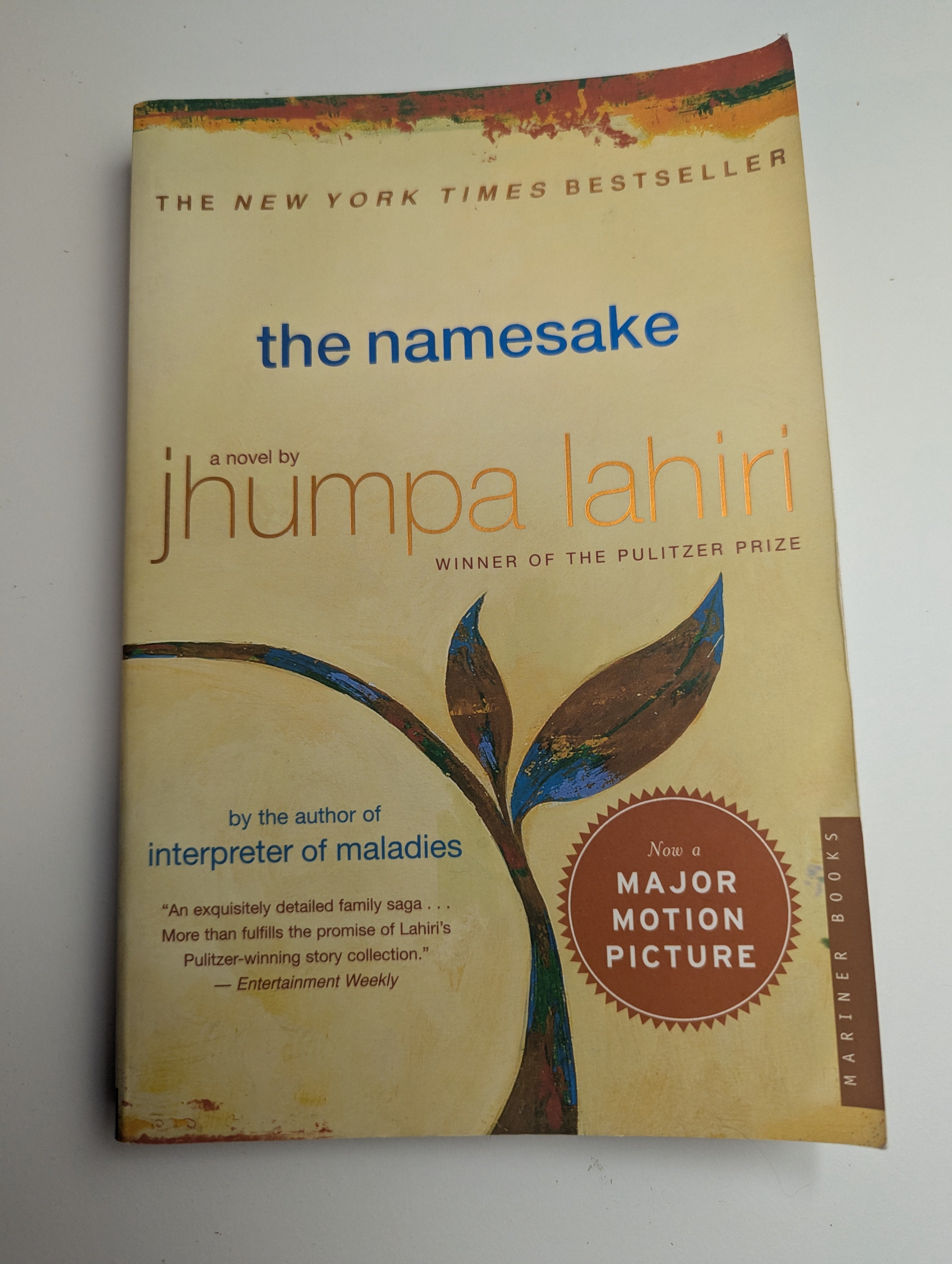 The Namesake — by Jhumpa Lahiri - Lightly Used