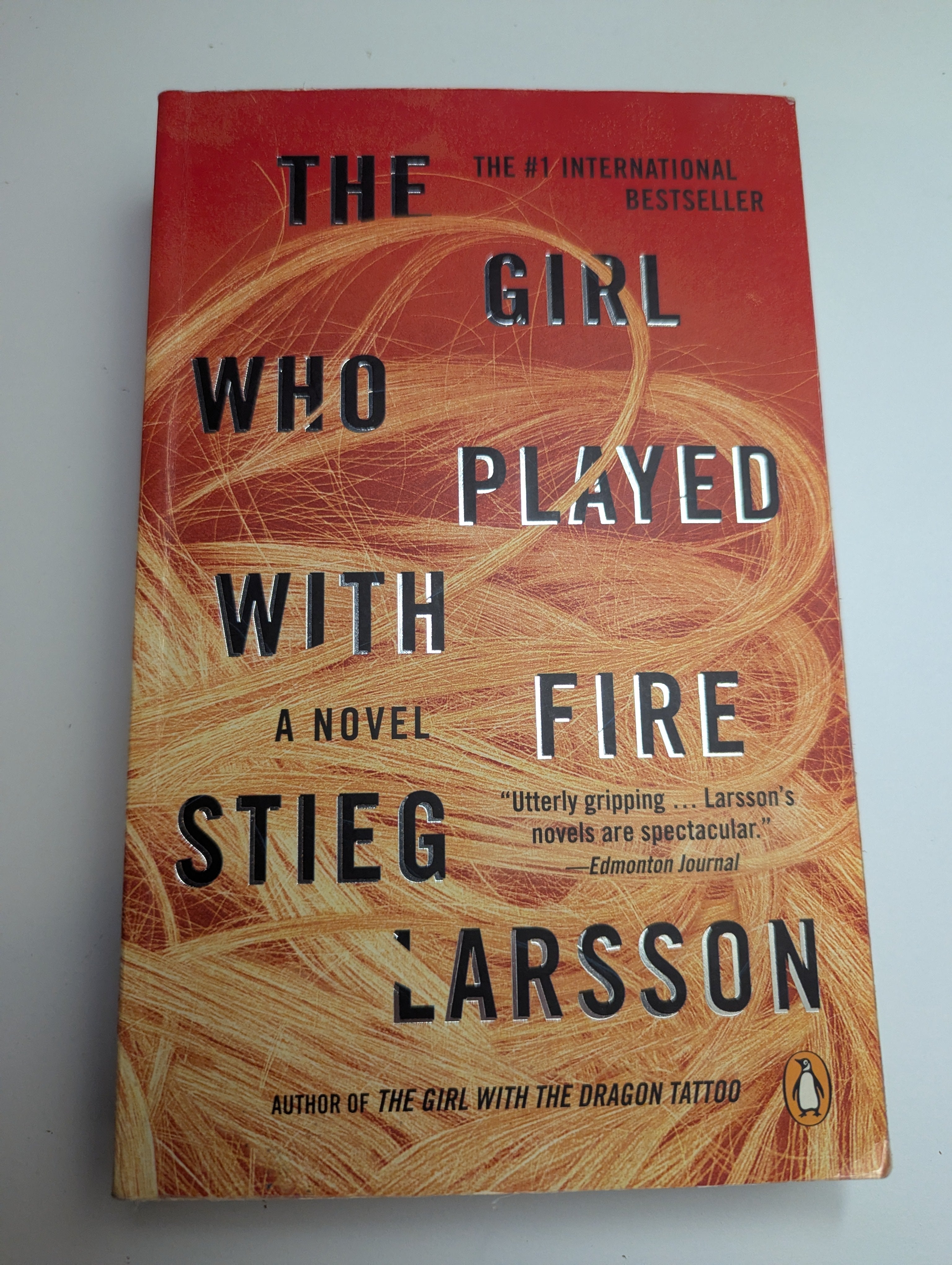 The Girl Who Played with Fire — by Stieg Larsson - Lightly Used