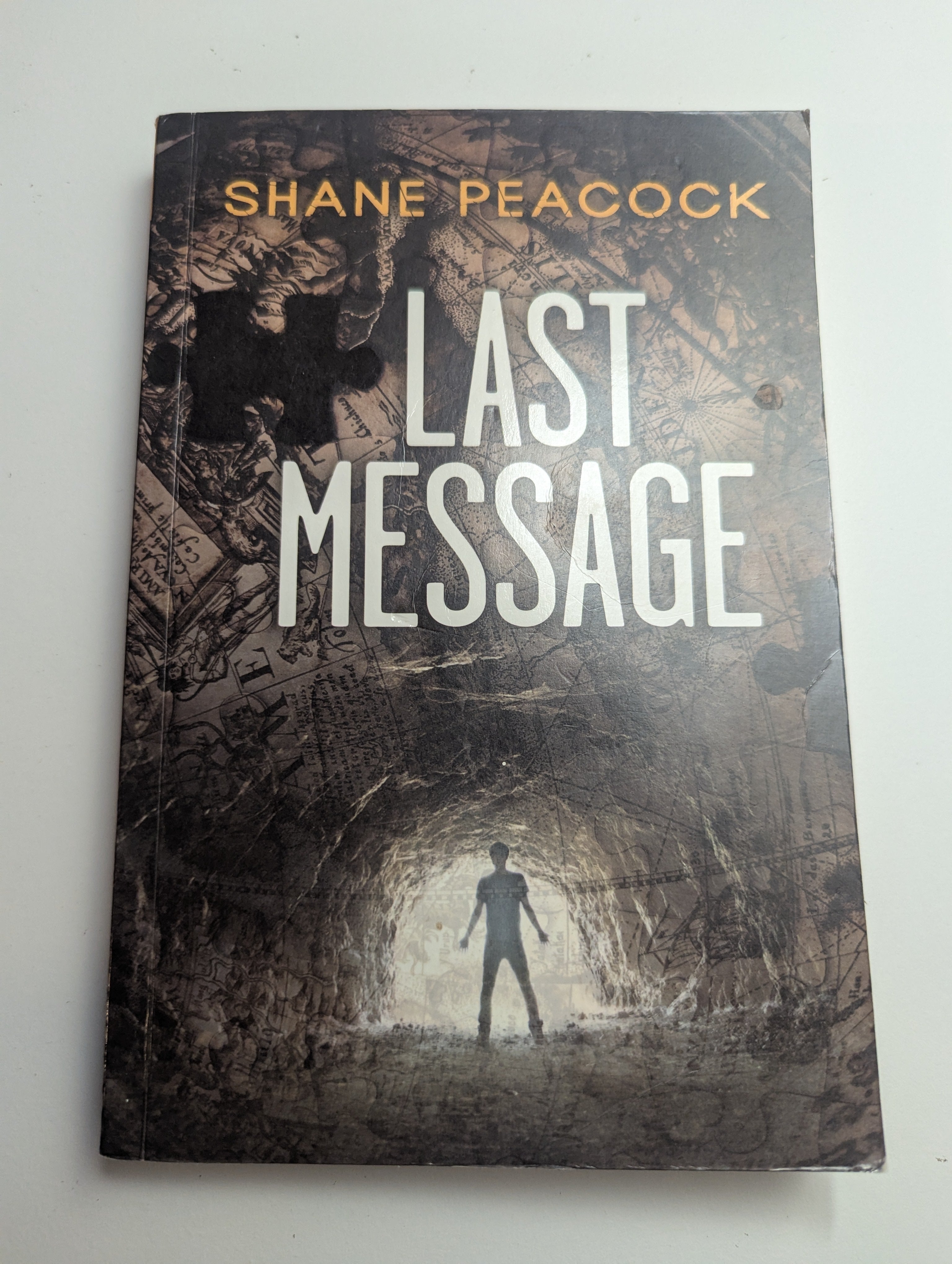 Last Message — by Shane Peacock - Lightly Used