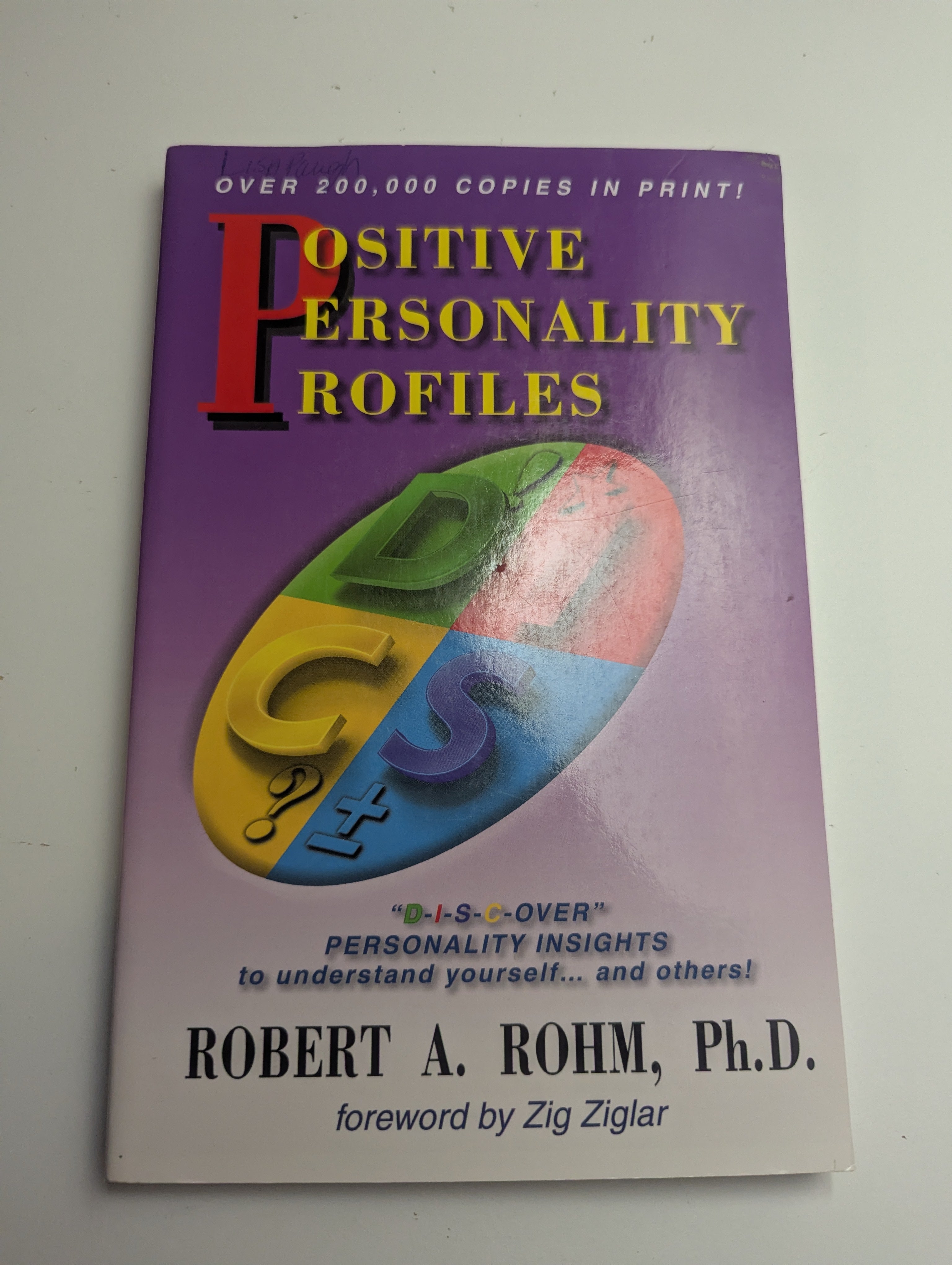 Positive Personality Profiles - Lightly Used