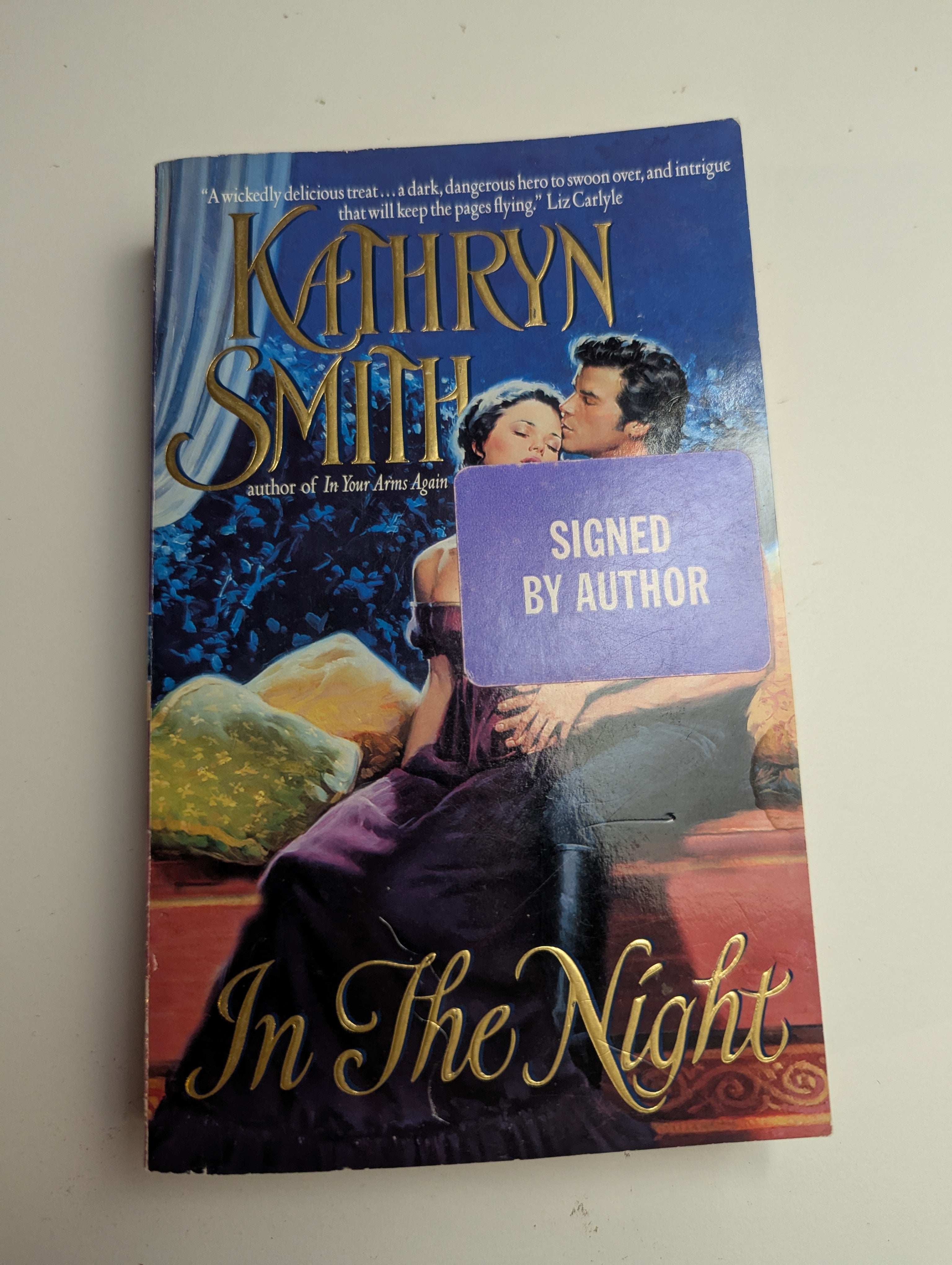 In the Night — by Kathryn Smith - Signed - Lightly Used
