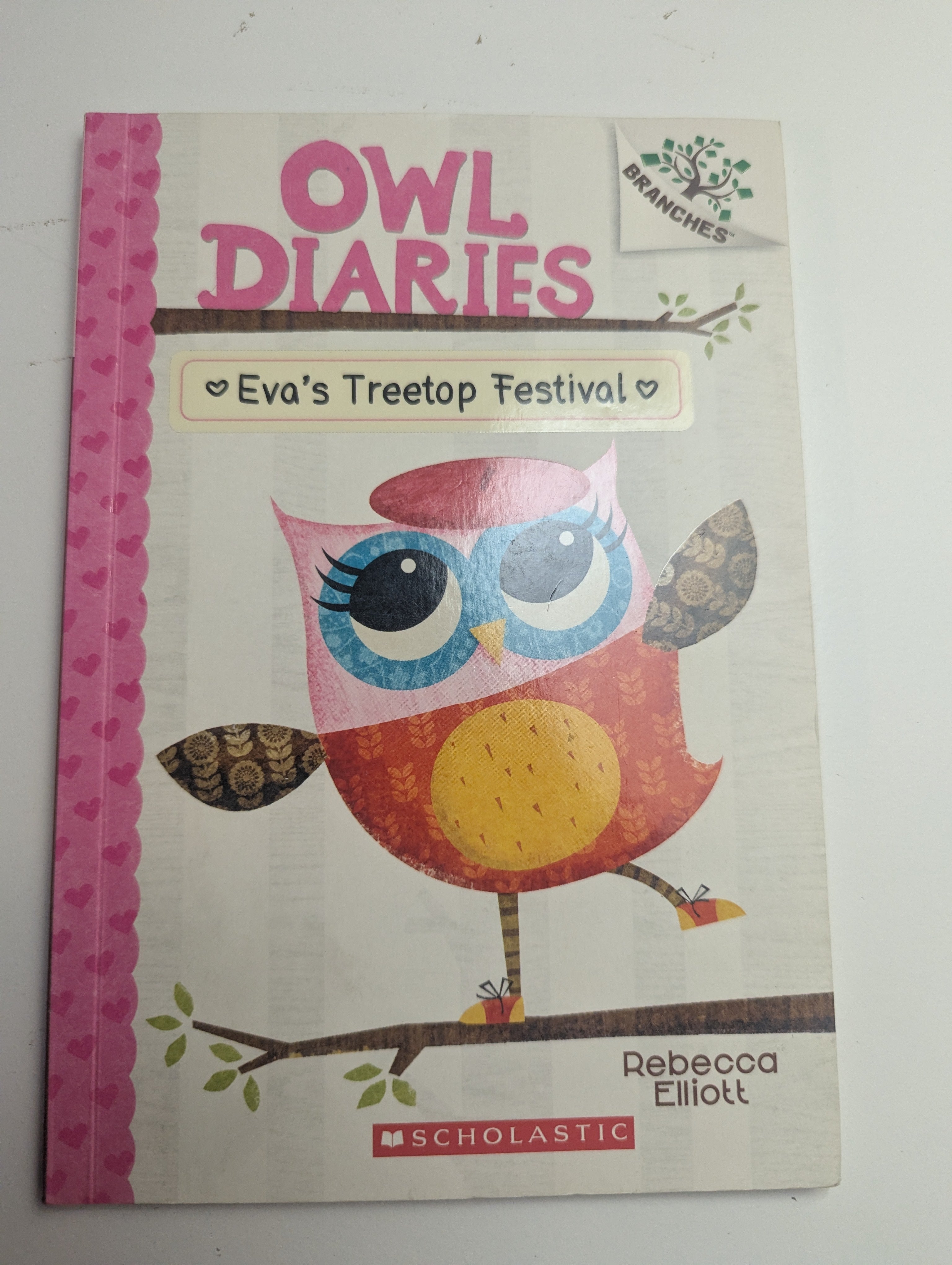 Owl Diaries: Eva’s Treetop Festival by Rebecca Elliott - Lightly Used