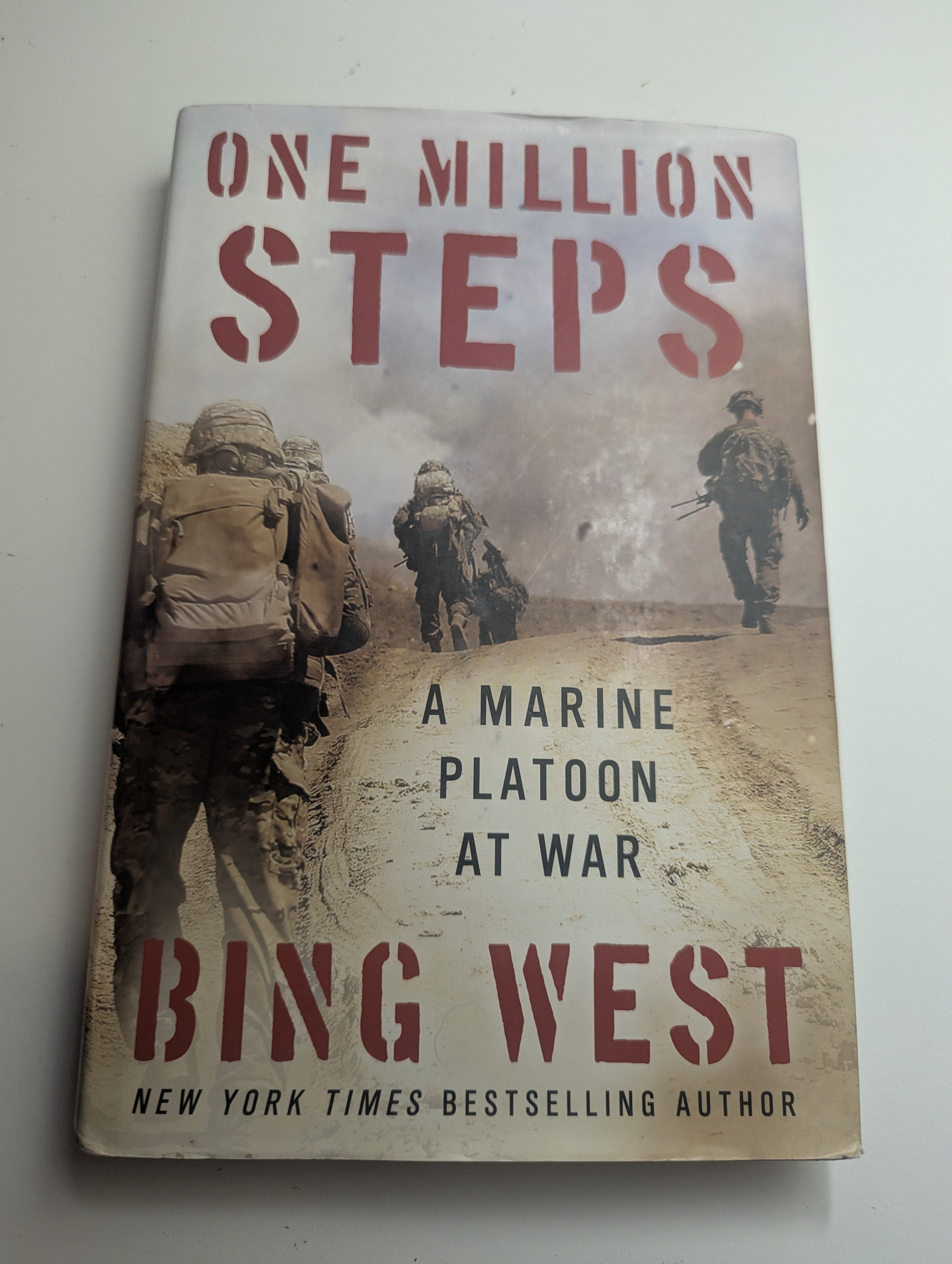 One Million Steps: A Marine Platoon at War by Bing West - Lightly Used