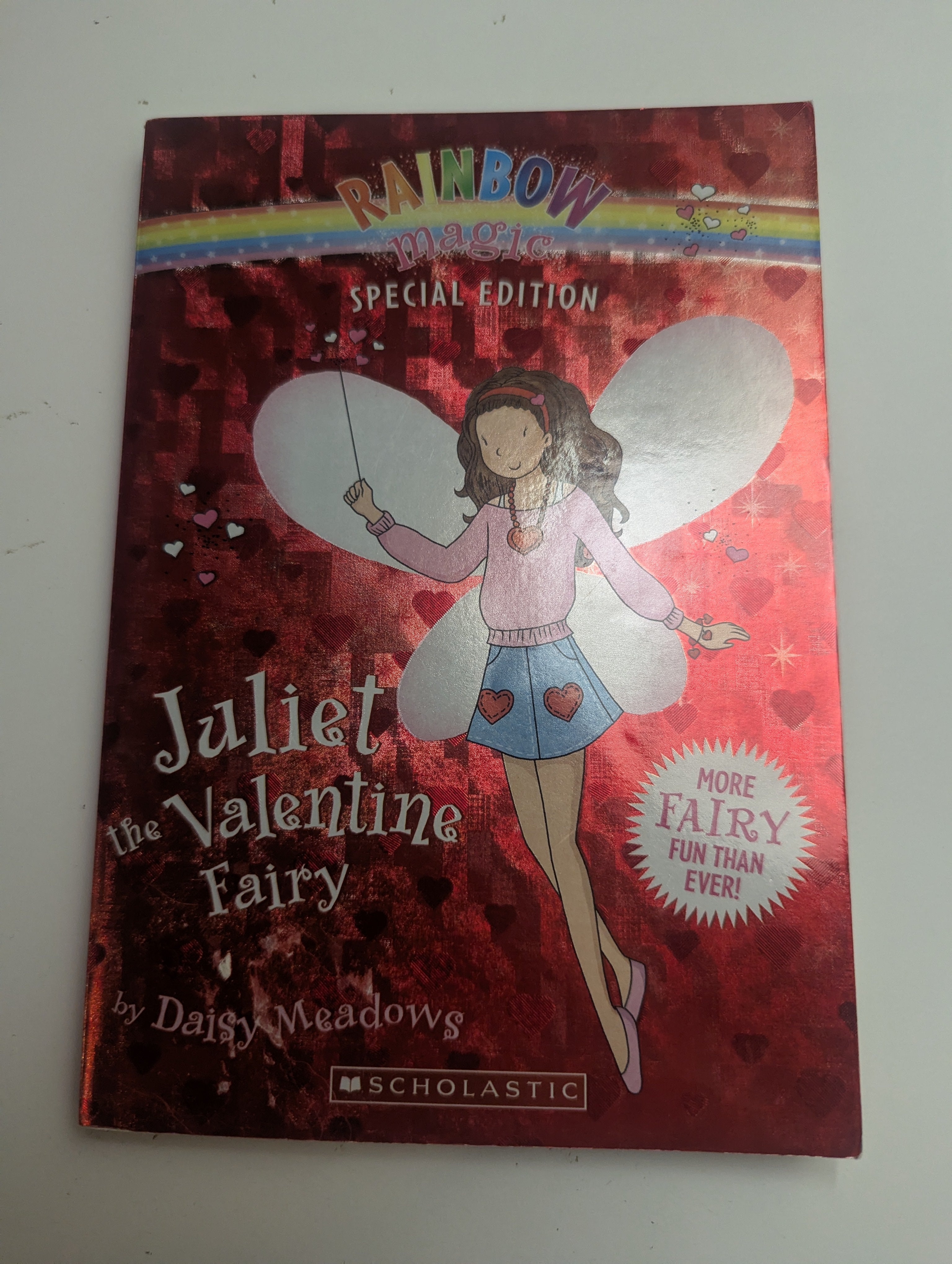 Juliet the Valentine Fairy — by Daisy Meadows - Lightly Used