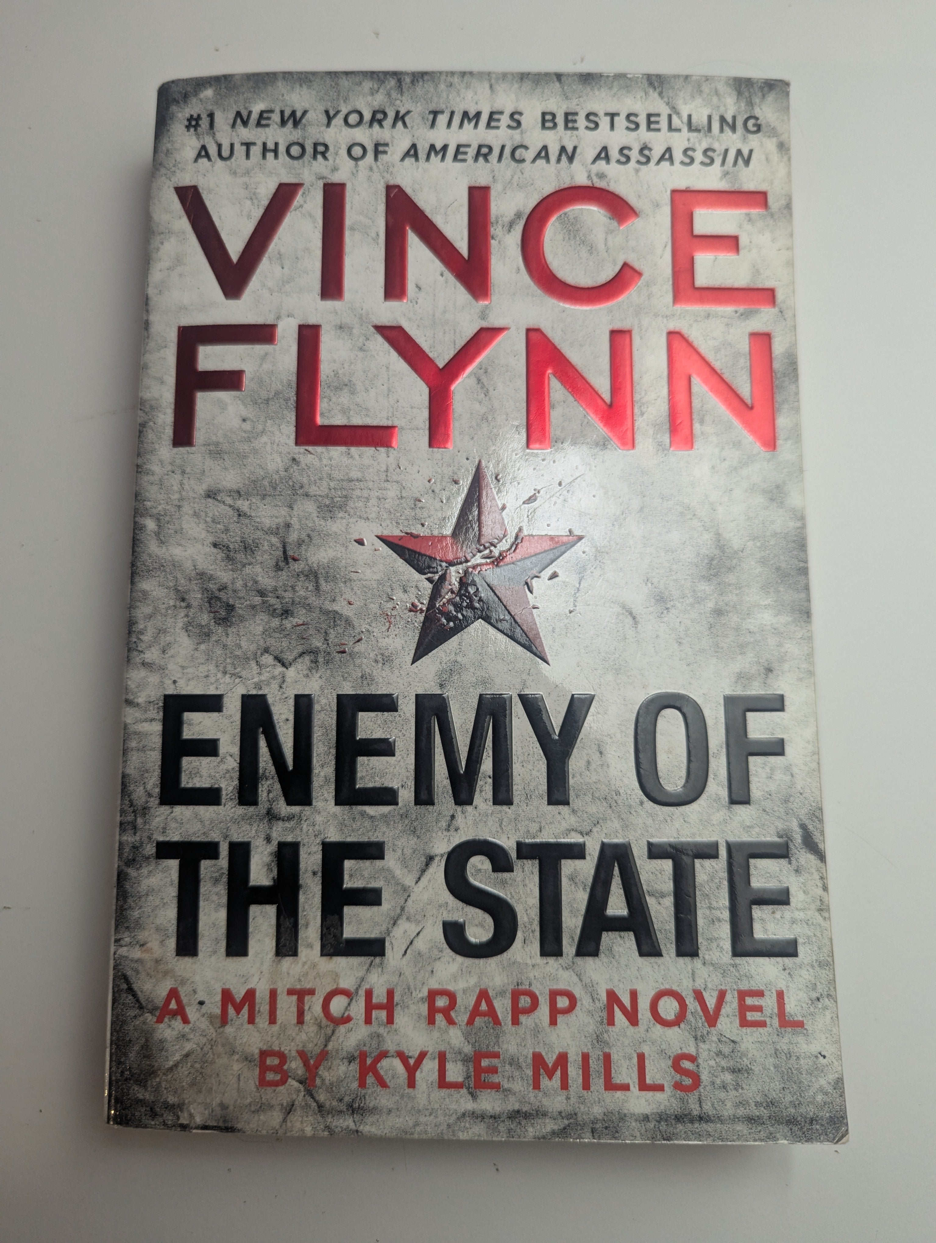 Enemy of the State — by Vince Flynn - Lightly Used