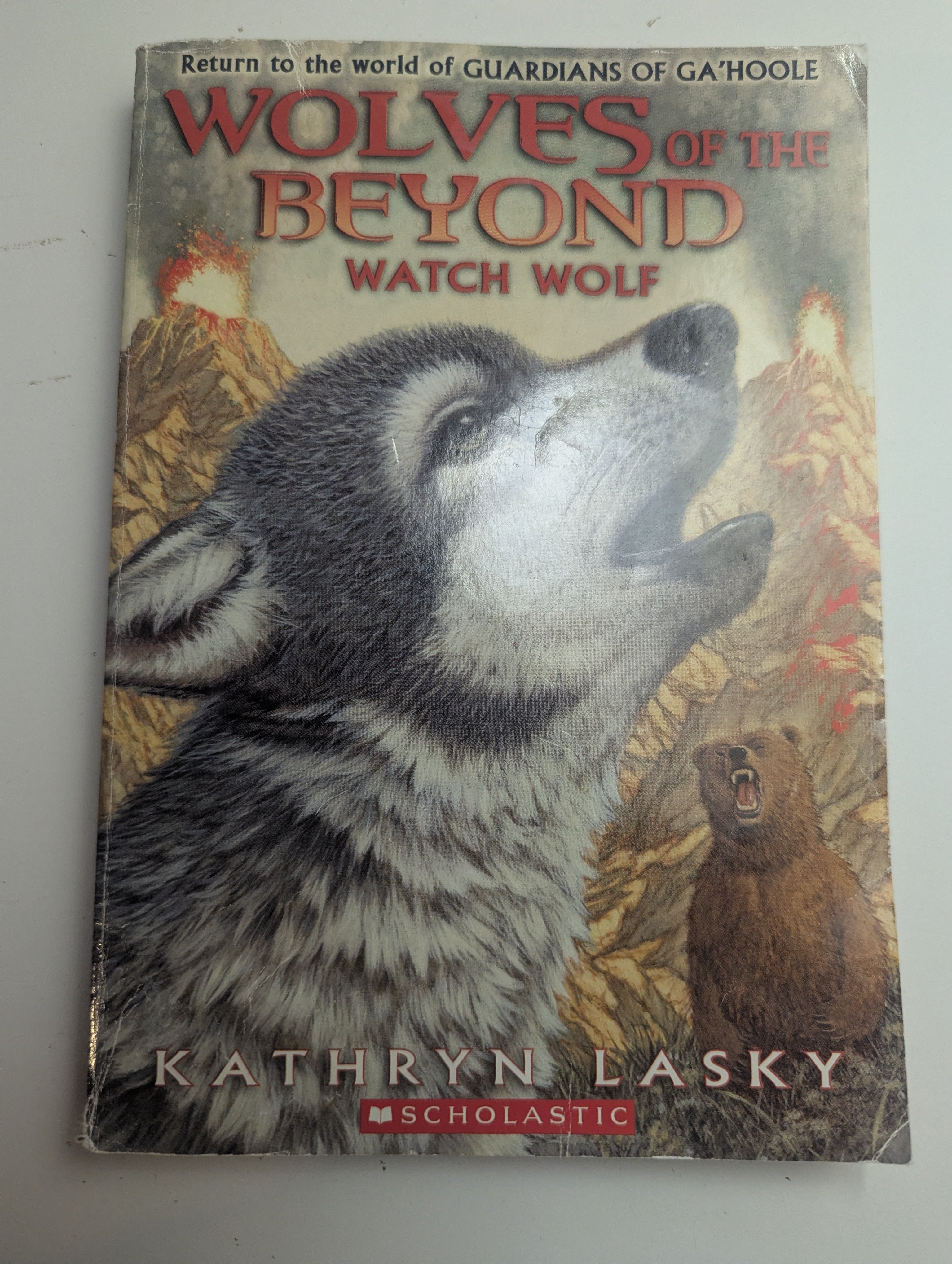 Wolves of the Beyond: Watch Wolf (Book #3) — by Kathryn Lasky - Lightly Used