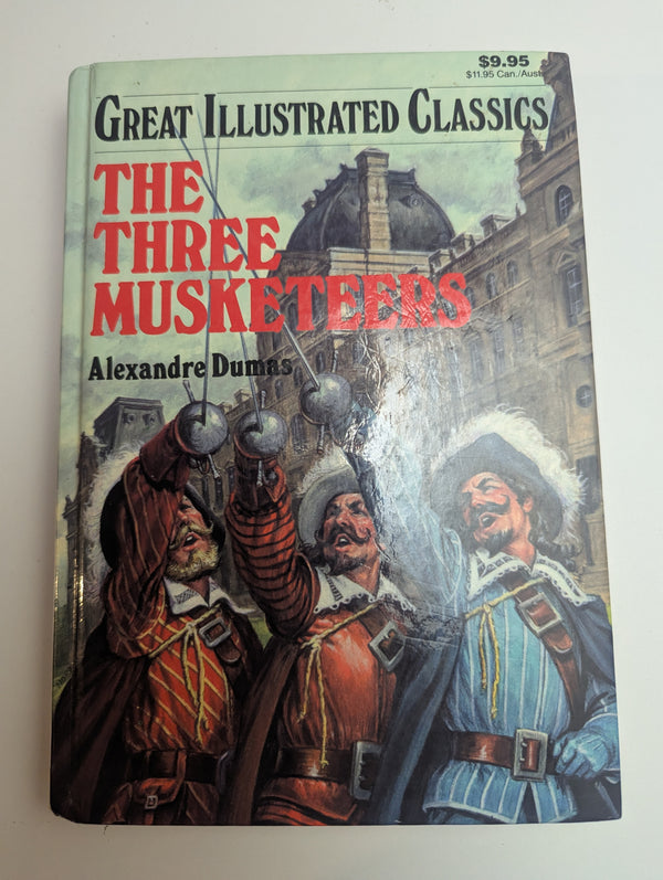 The Three Musketeers (Great Illustrated Classics) by Alexandre Dumas - Lightly Used