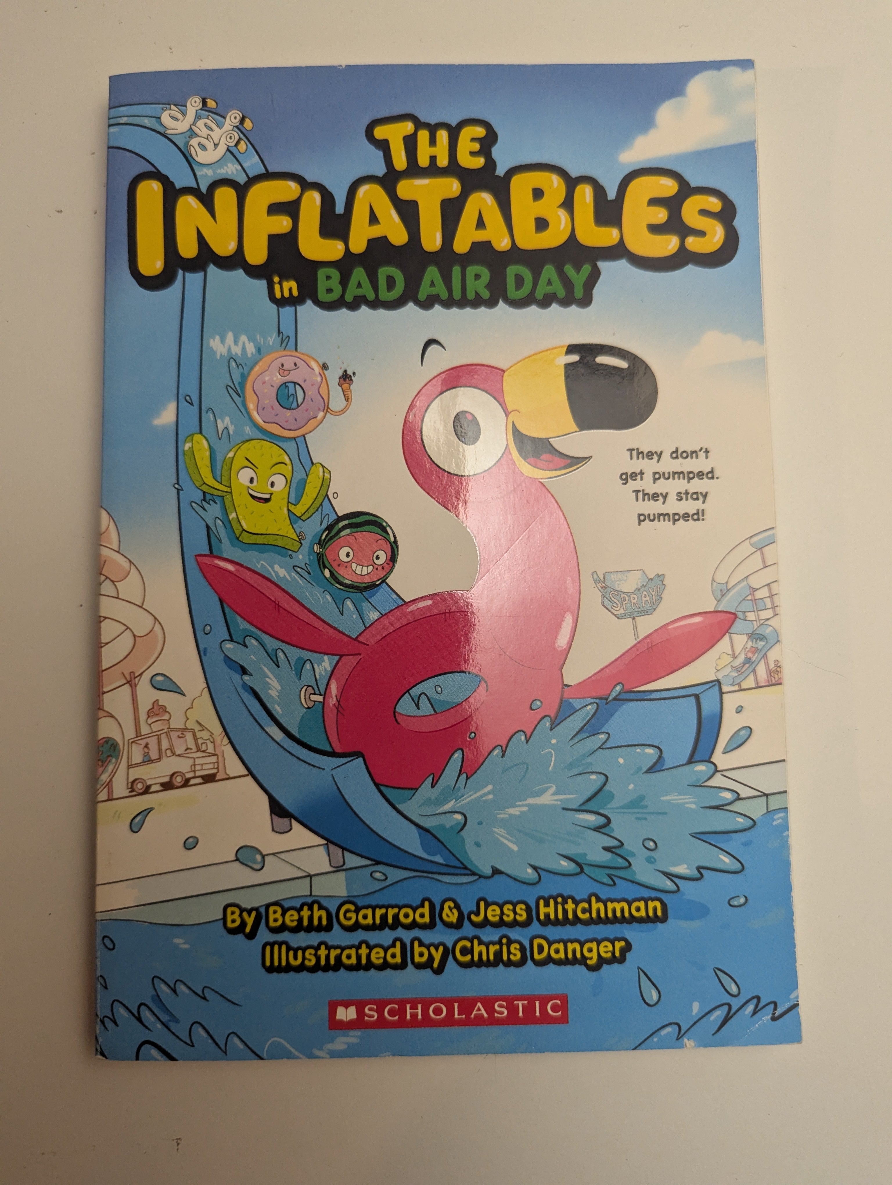 The Inflatables in Bad Air Day by Beth Garrod &amp; Jess Hitchman - Lightly Used