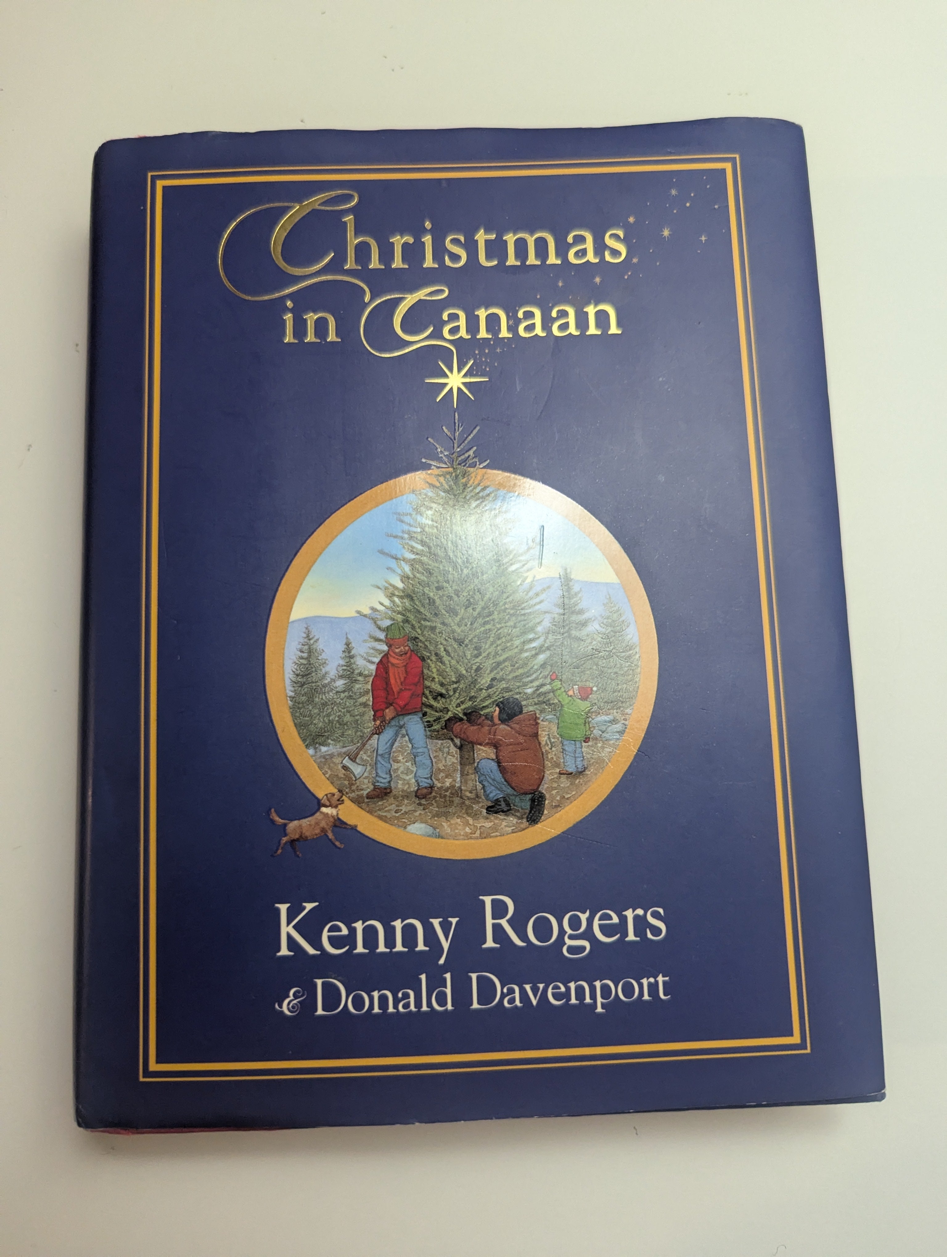 Christmas in Canaan — by Kenny Rogers &amp; Donald Davenport - Lightly Used