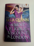 The Most Eligible Viscount in London — by Ella Quinn - Lightly Used