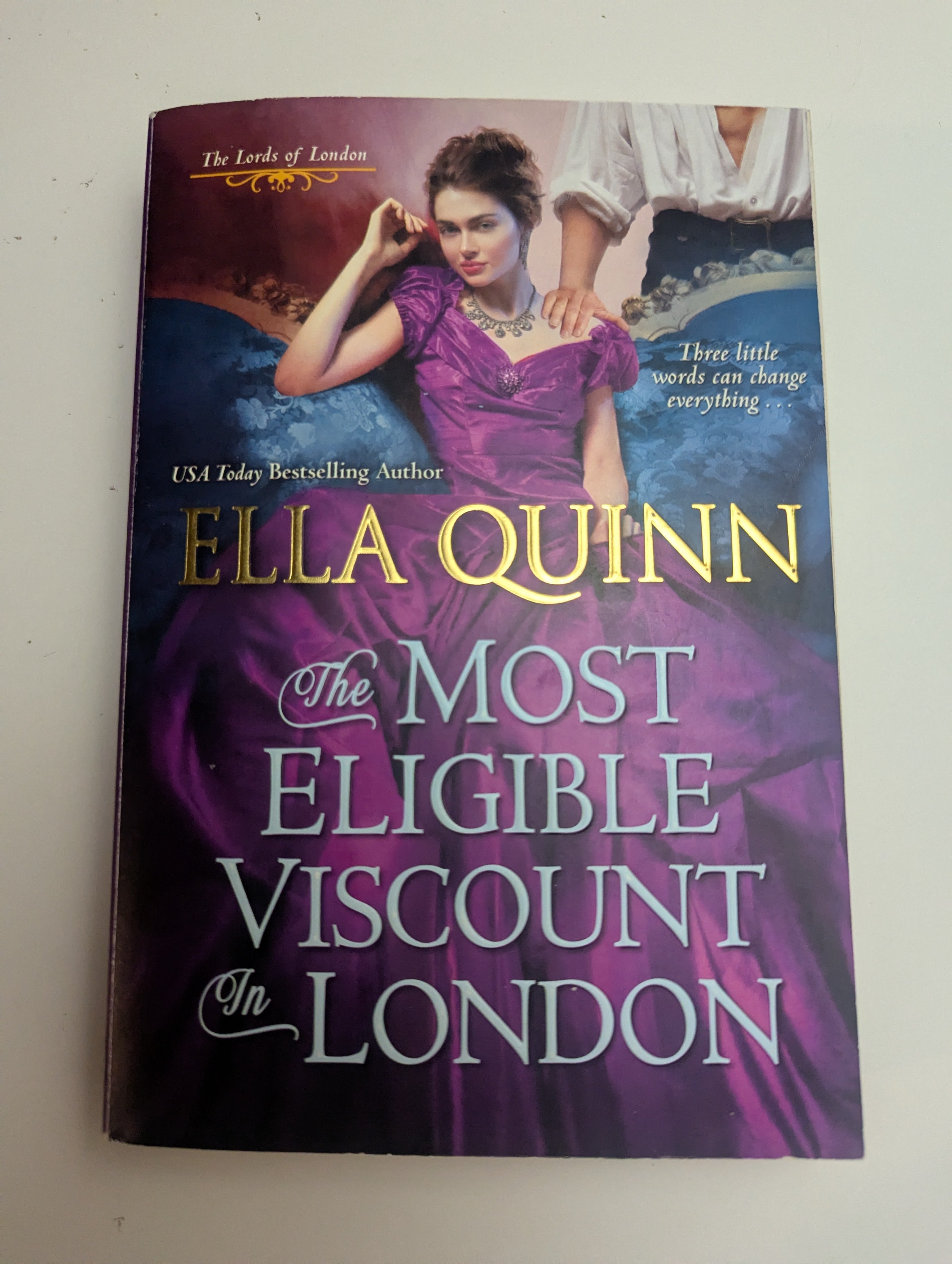 The Most Eligible Viscount in London — by Ella Quinn - Lightly Used