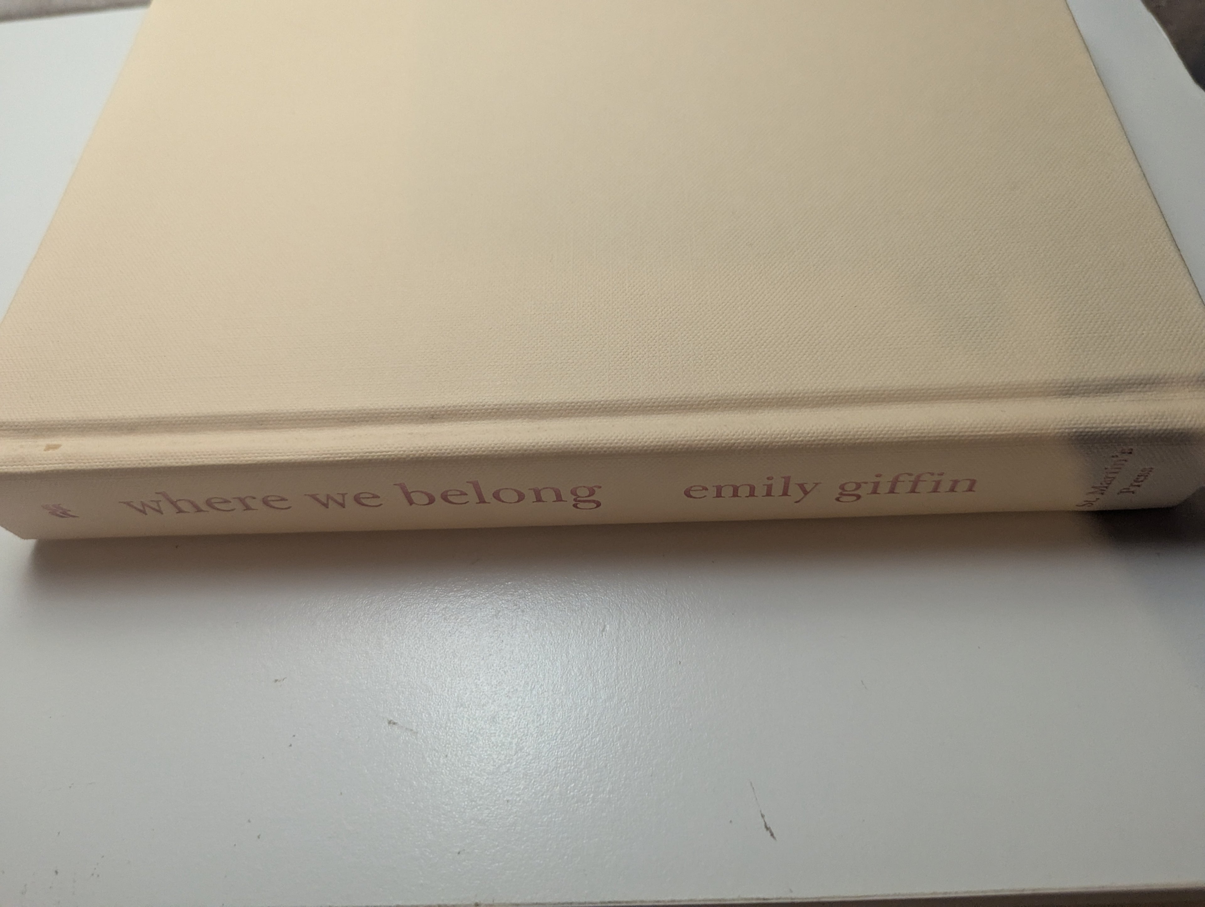 Where We Belong — Emily Giffin - Lightly Used