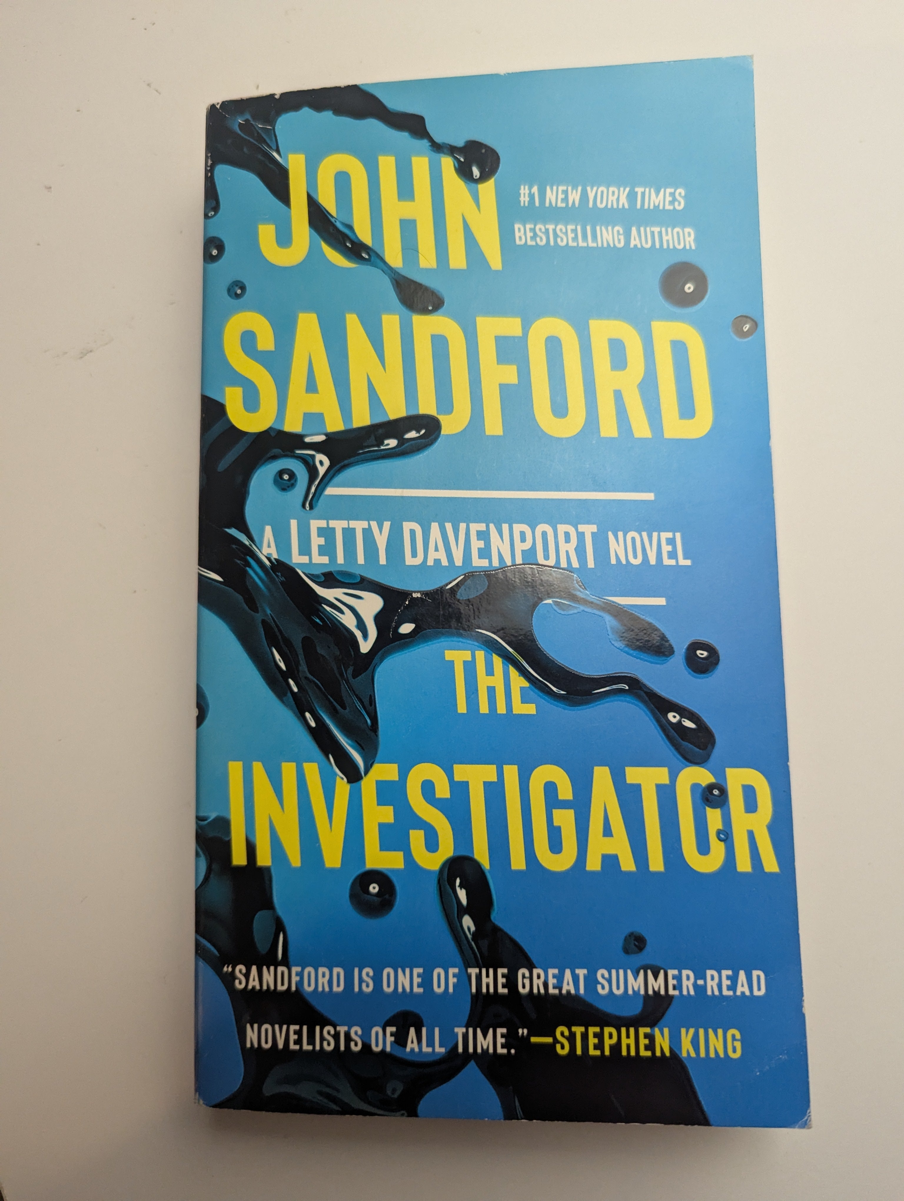 The Investigator — by John Sandford - Lightly Used
