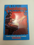 Goosebumps: Piano Lessons Can Be Murder — by R.L. Stine - Lightly used