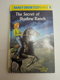The Secret of Shadow Ranch — by Carolyn Keene - Lightly Used
