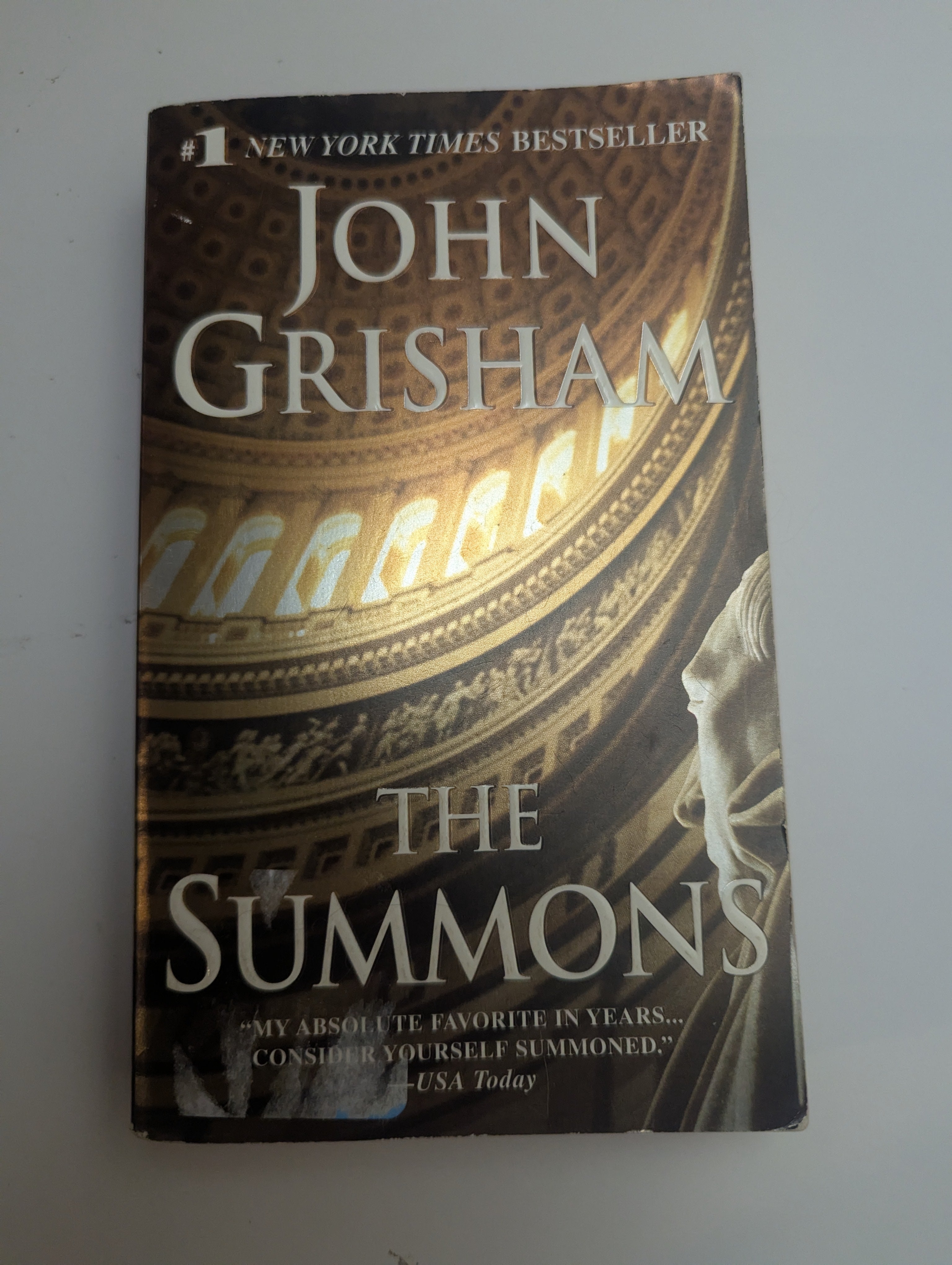 The Summons — by John Grisham - Lightly Used