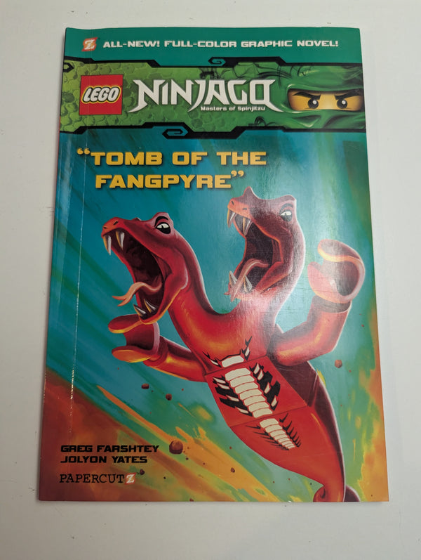 Ninjago: Tomb of the Fangpyre — by Greg Farshtey - Lightly Used