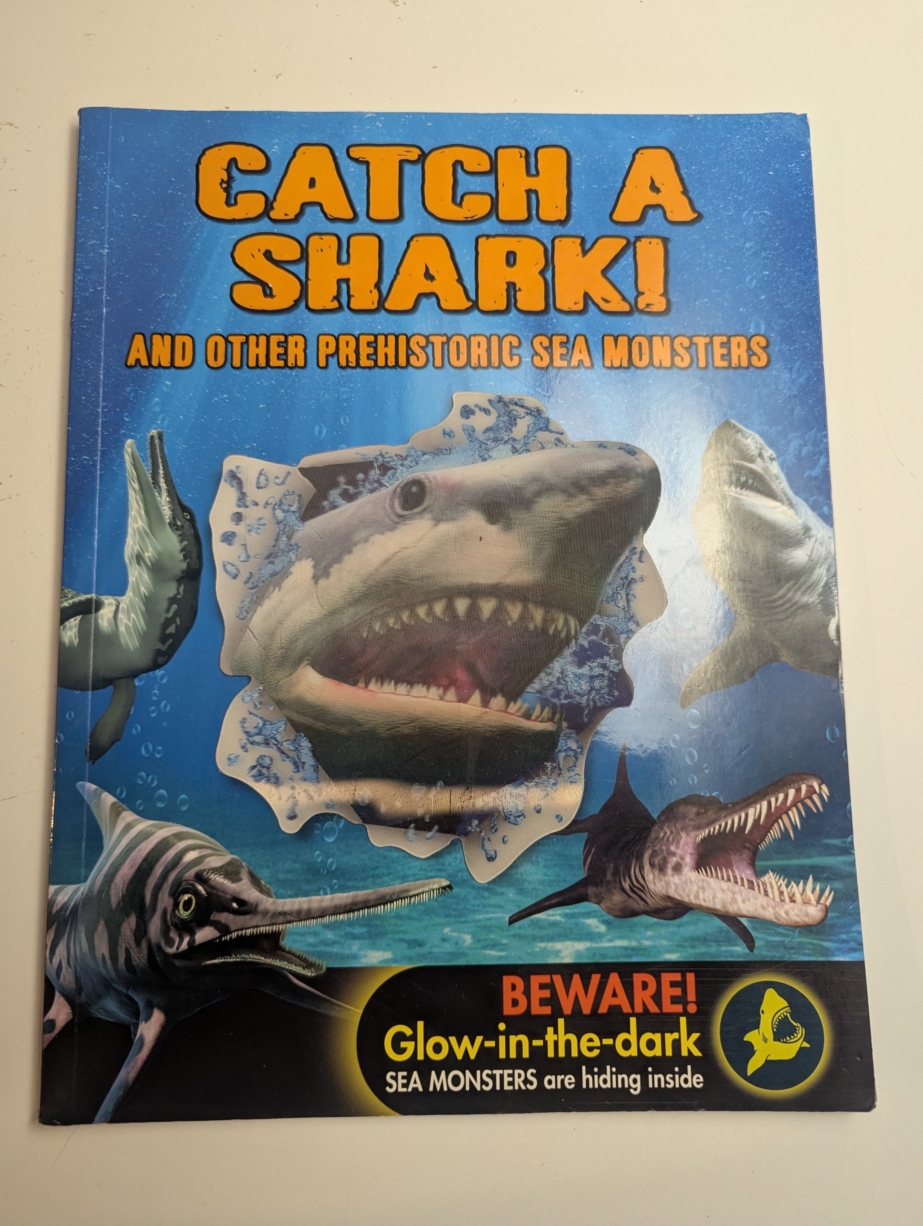 Catch a Shark! and Other Prehistoric Sea Monsters — by Susan Hayes - Lightly Used