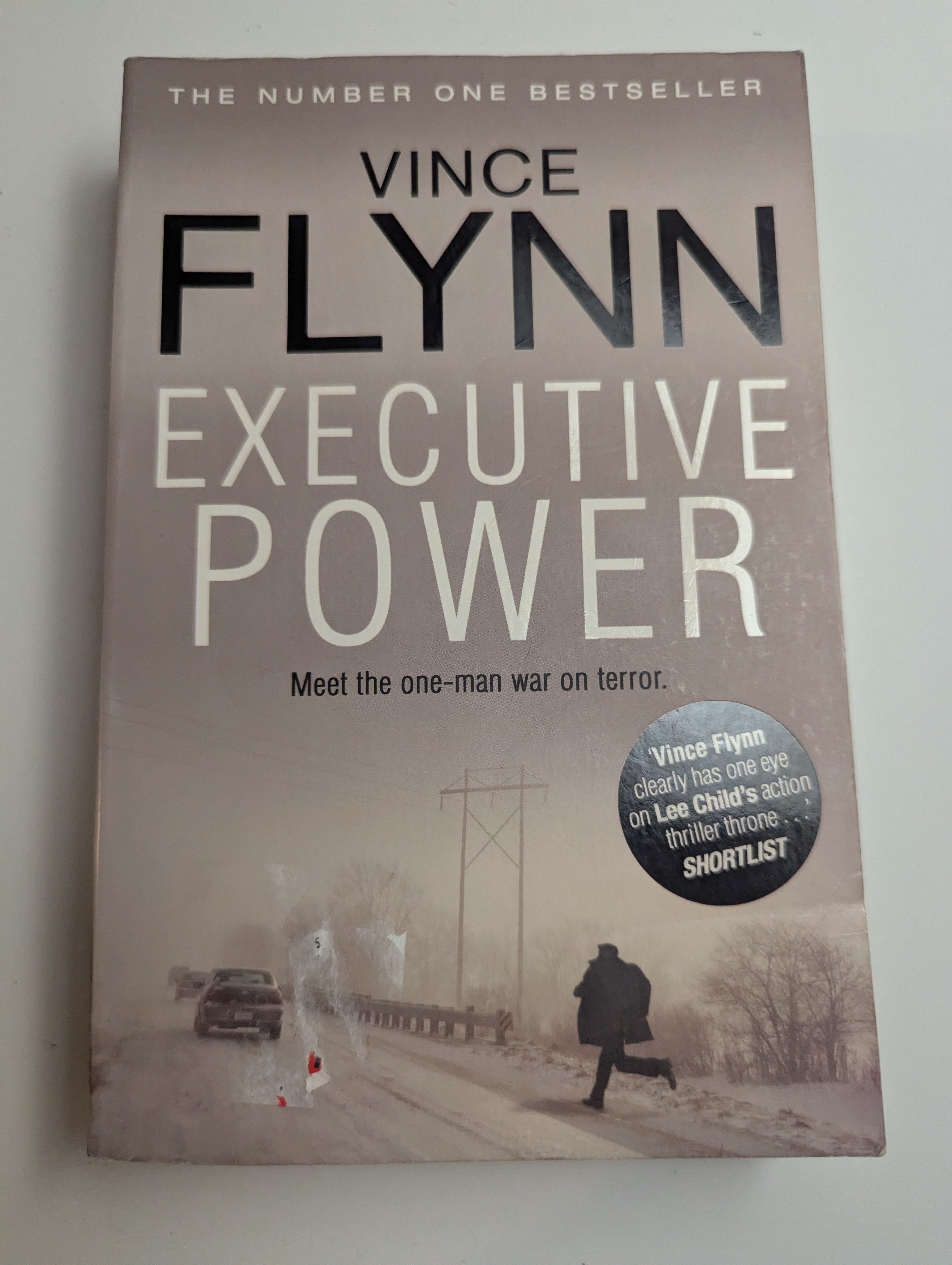 Executive Power — by Vince Flynn - Lightly Used
