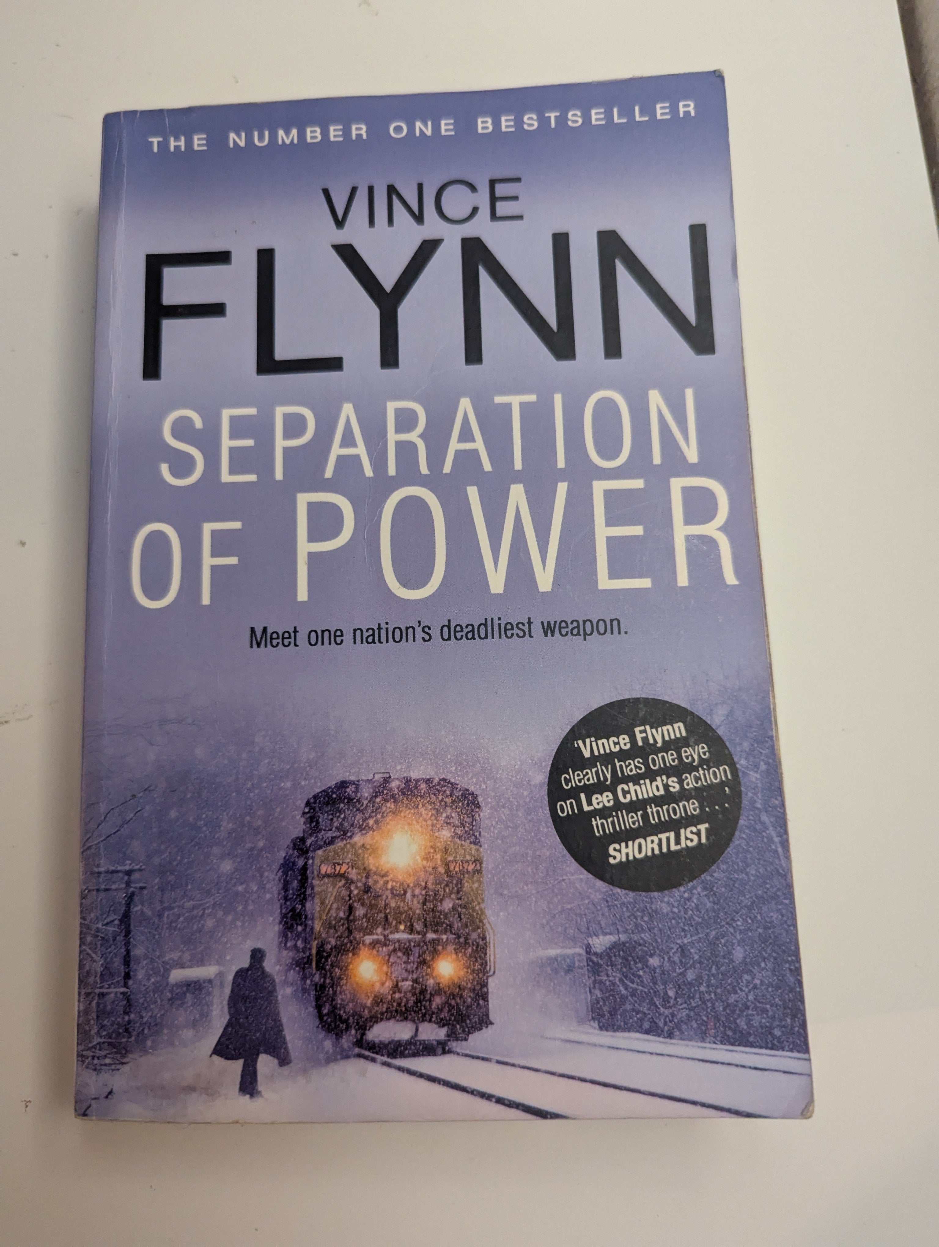 Separation of Power — by Vince Flynn - Lightly Used