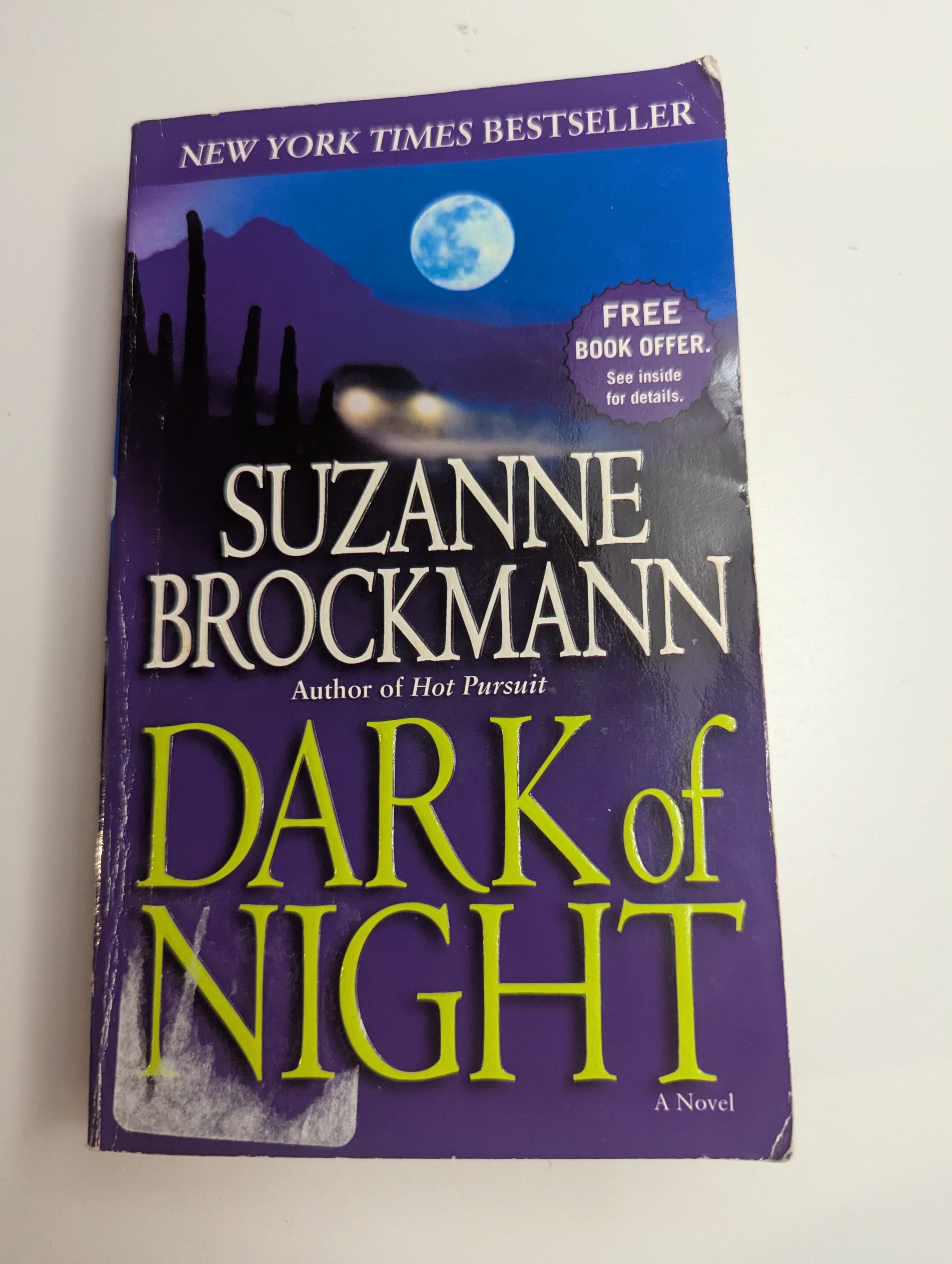 Dark of Night — by Suzanne Brockmann - Lightly Used