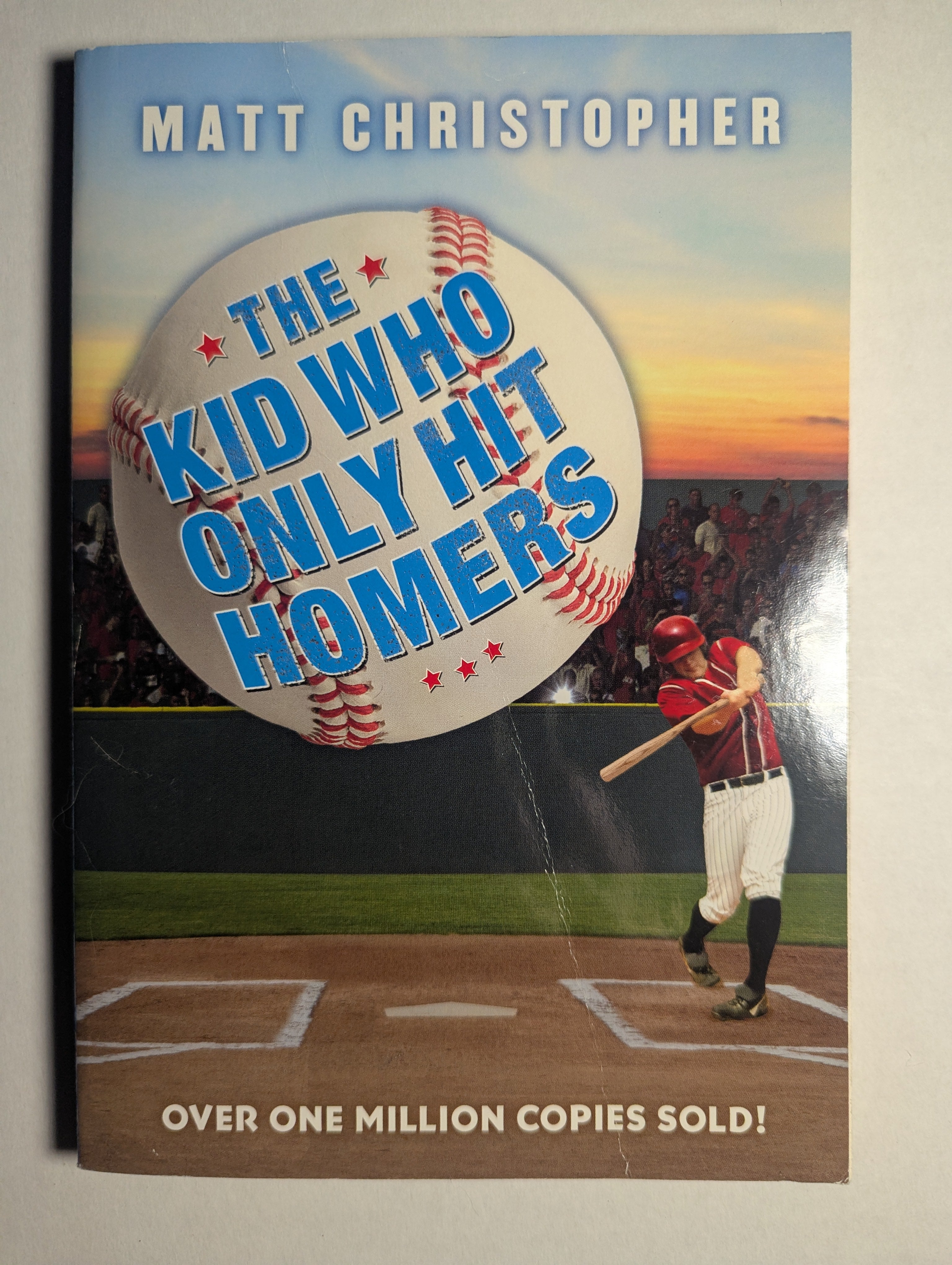 The Kid Who Only Hit Homers — Matt Christopher - Lightly Used