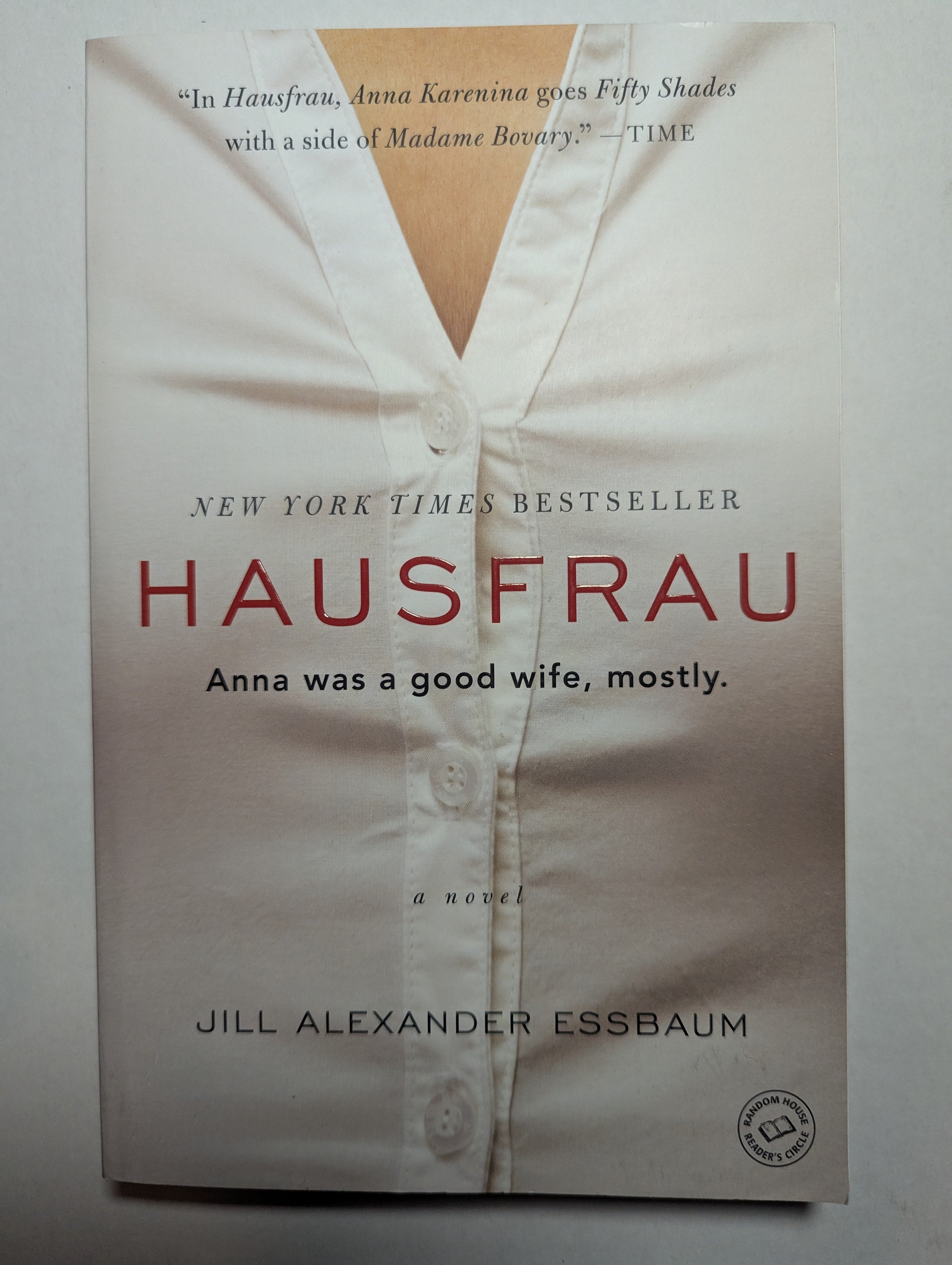 Hausfrau — by Jill Alexander Essbaum - Lightly Used