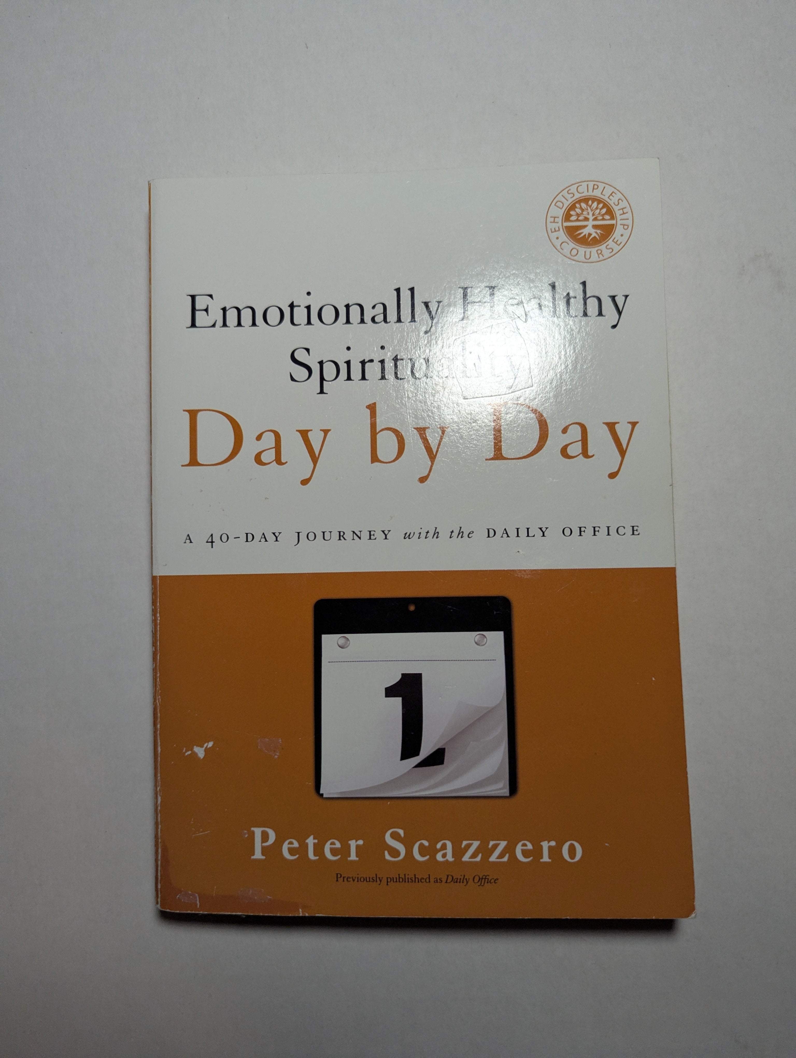 Emotionally Healthy Spirituality Day by Day — by Peter Scazzero - Lightly Used