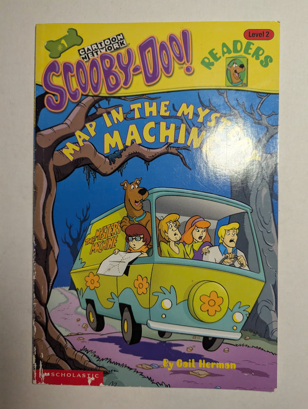 Scooby-Doo! Map in the Mystery Machine — by Gail Herman - Lightly Used