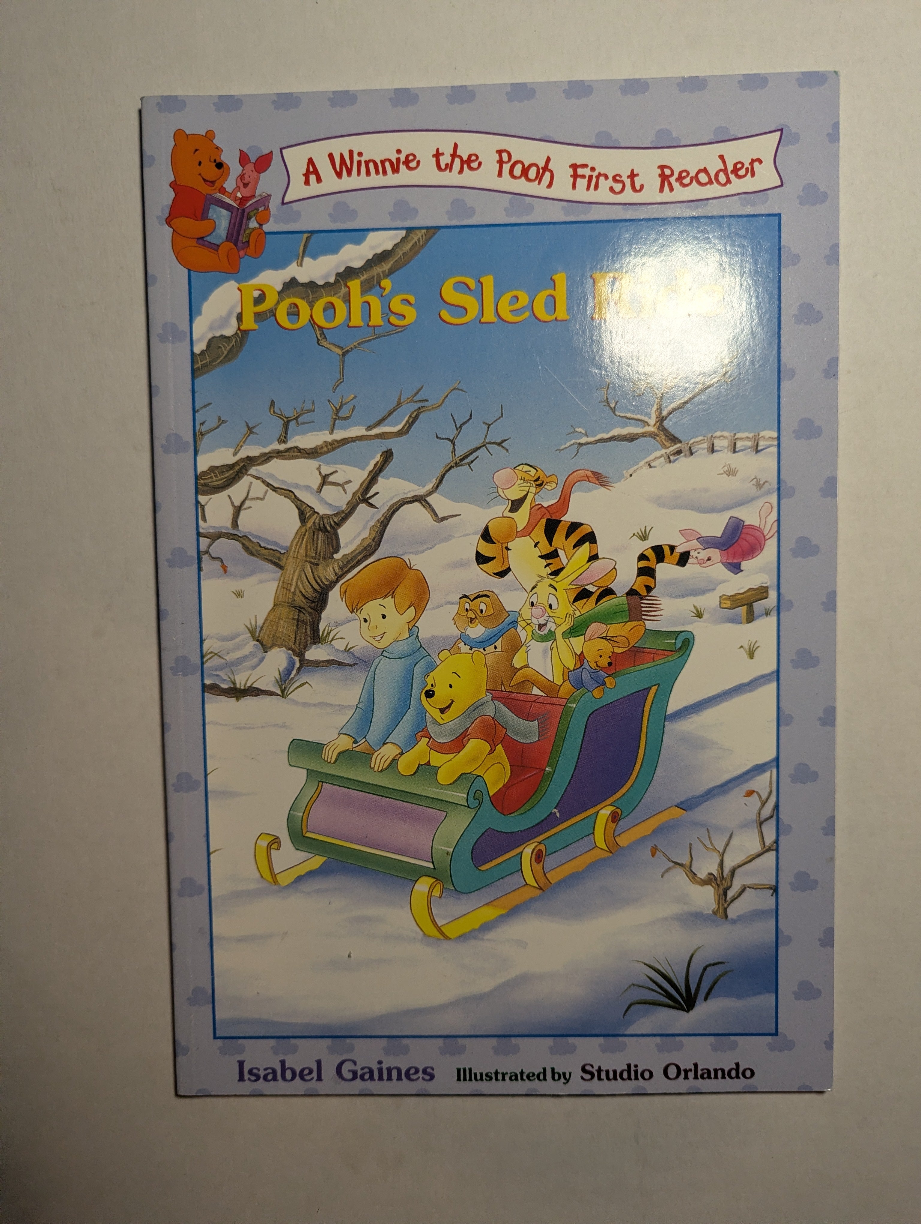 Pooh’s Sled Ride — by Isabel Gaines - Lightly Used