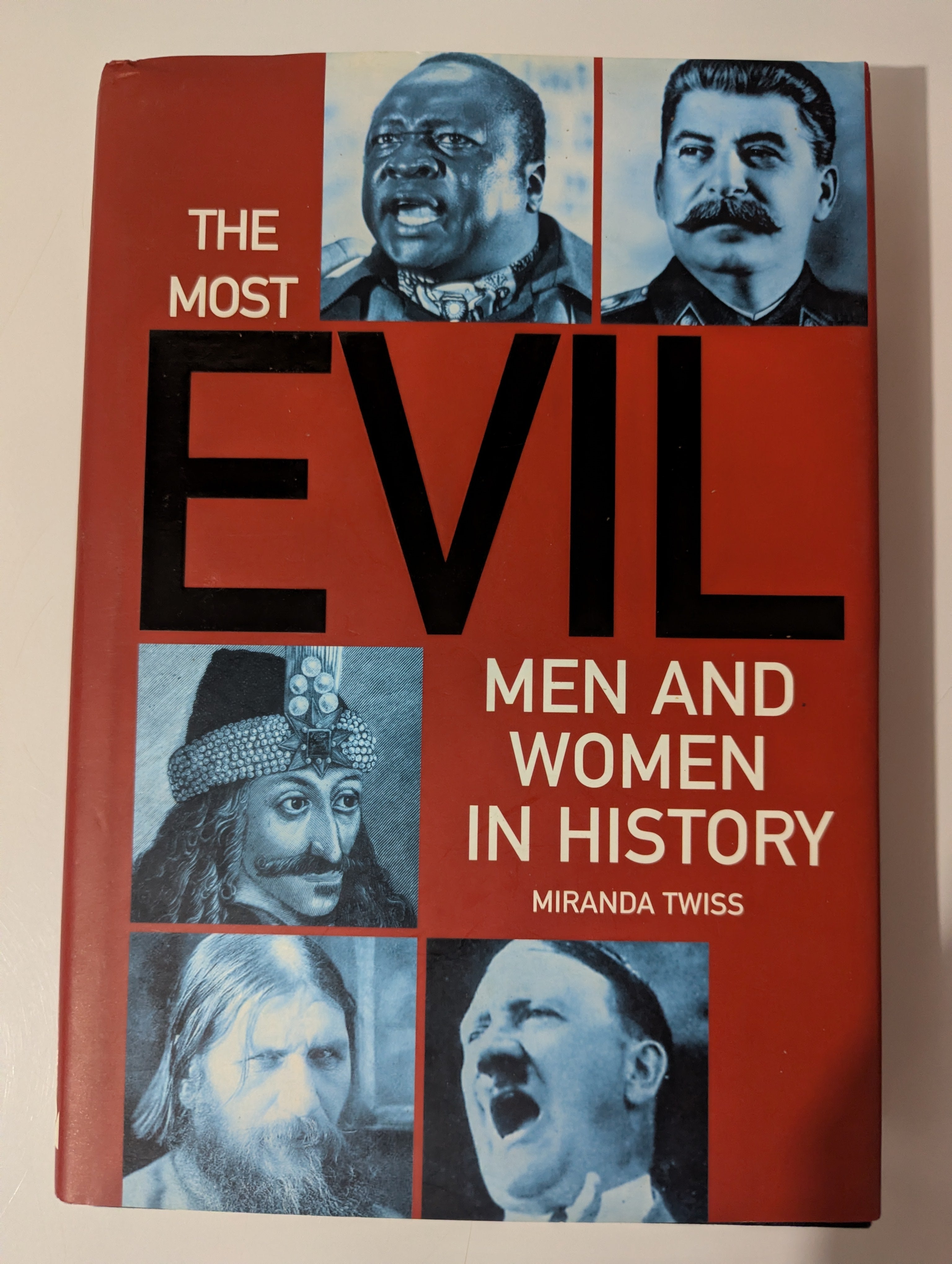 The Most Evil Men and Women in History — by Miranda Twiss - Lightly Used