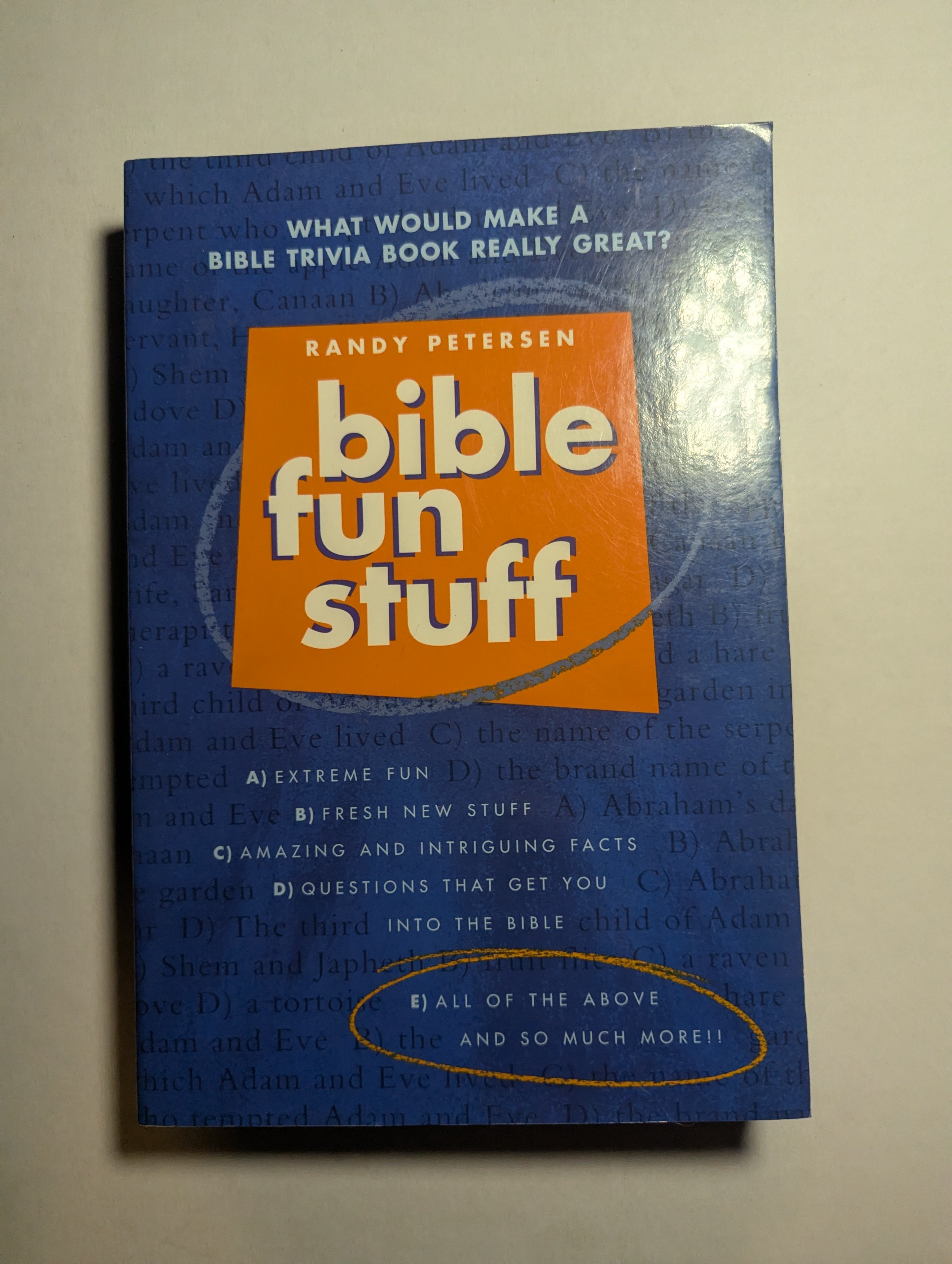 Bible Fun Stuff — by Randy Petersen - Lightly Used