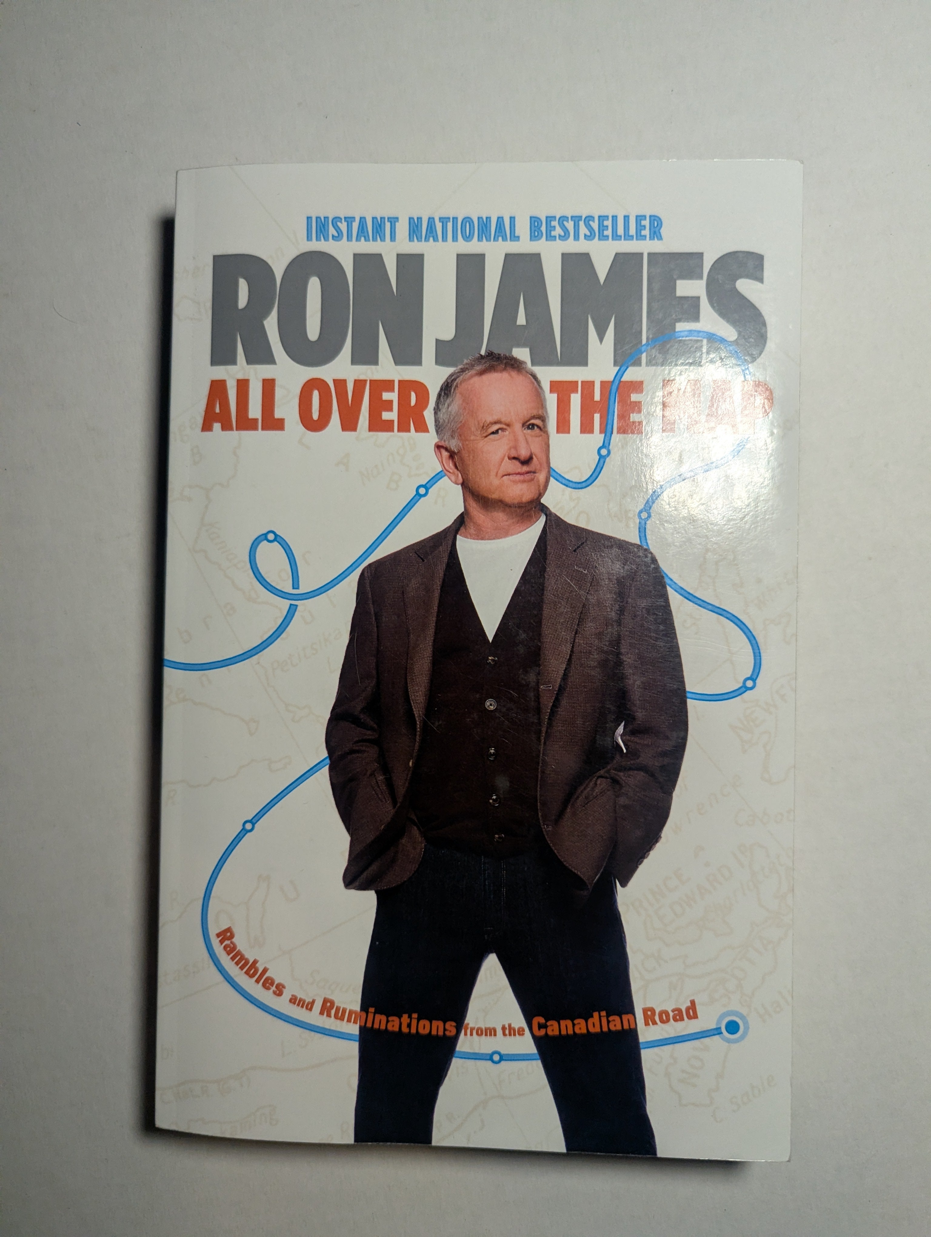 All Over the Map — by Ron James - Lightly Used
