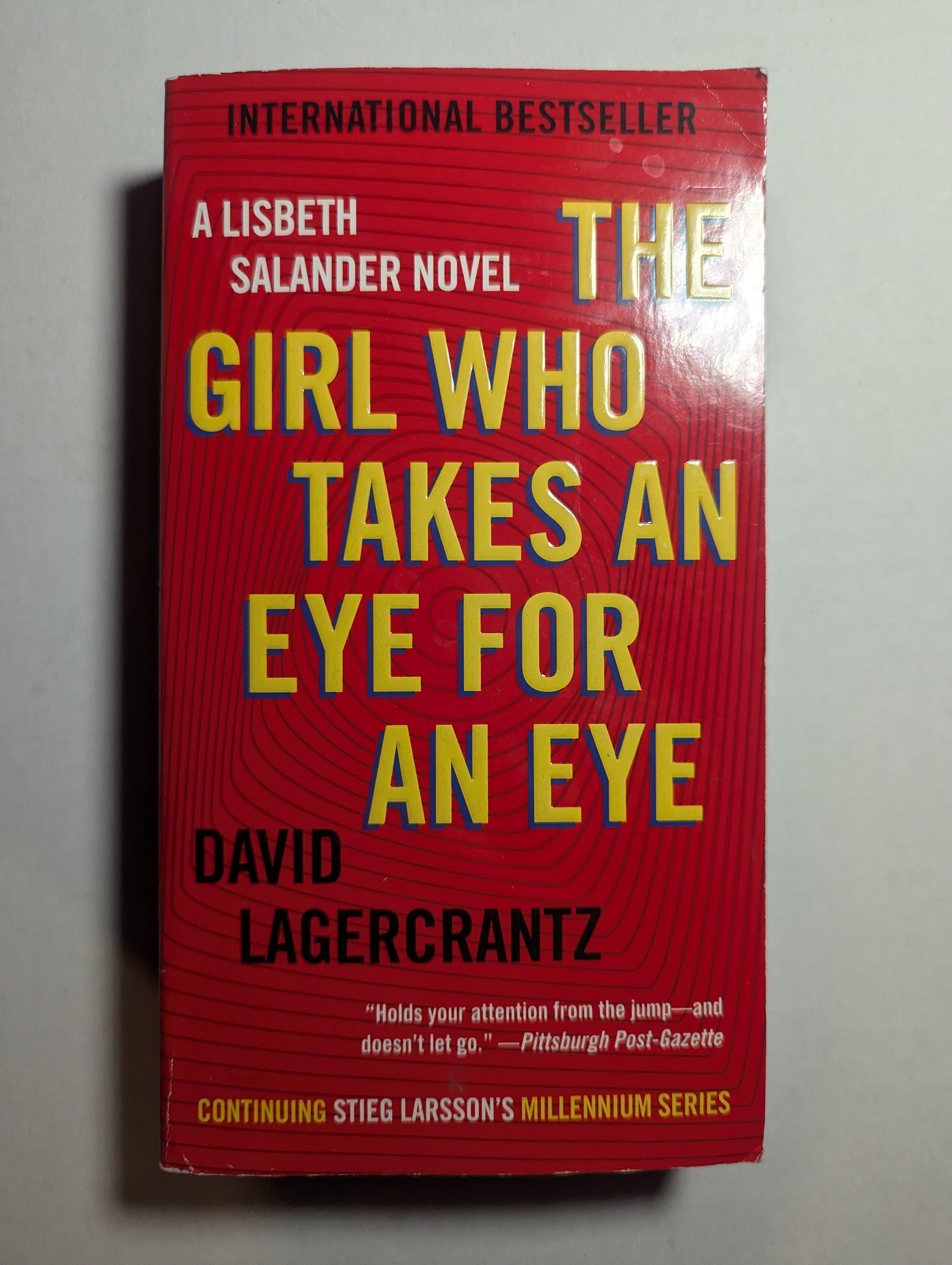 The Girl Who Takes an Eye for an Eye — by David Lagercrantz - Lightly Used