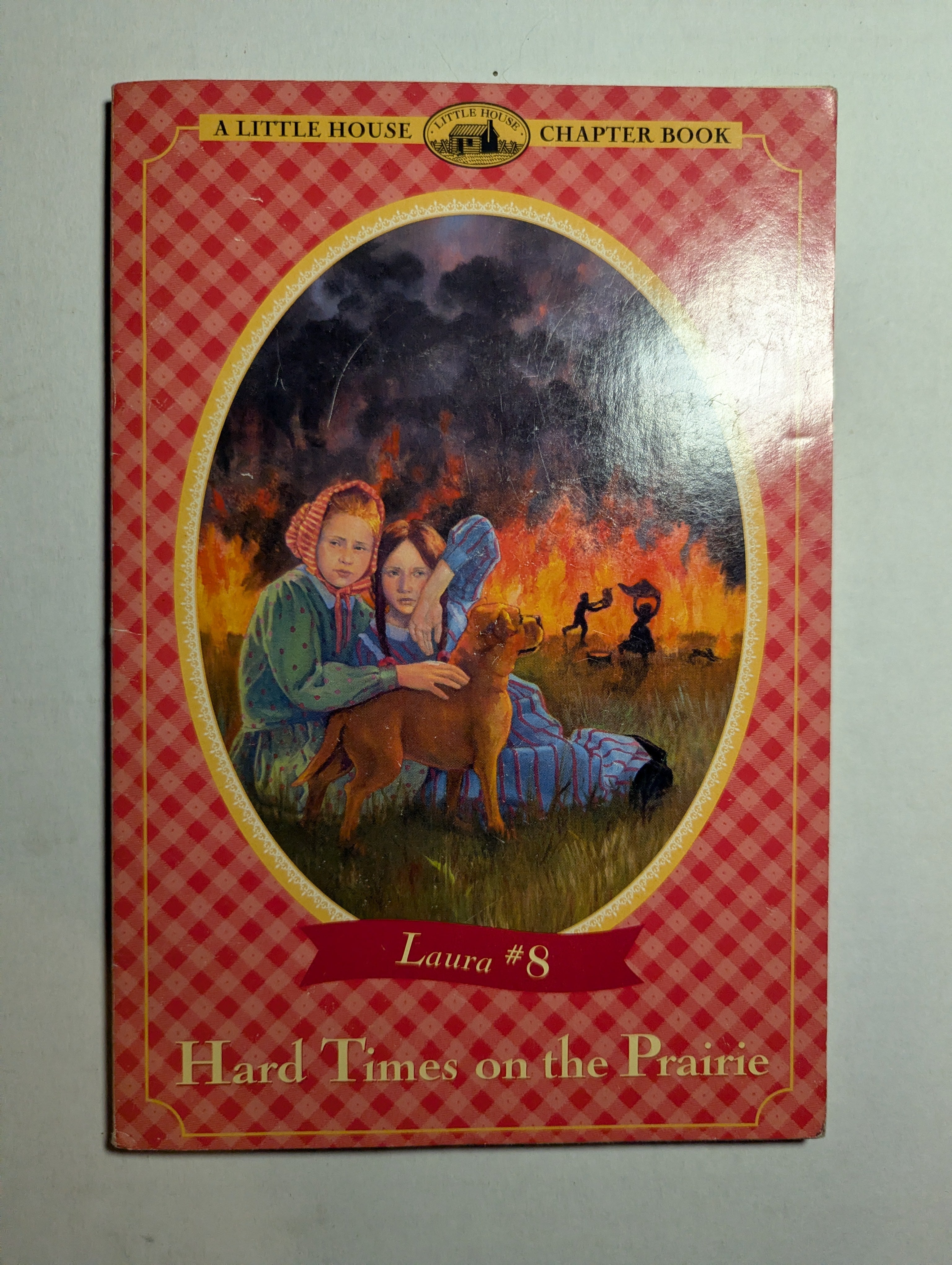 Laura #8: Hard Times on the Prairie — by Laura Ingalls Wilder - Lightly Used (some stains)