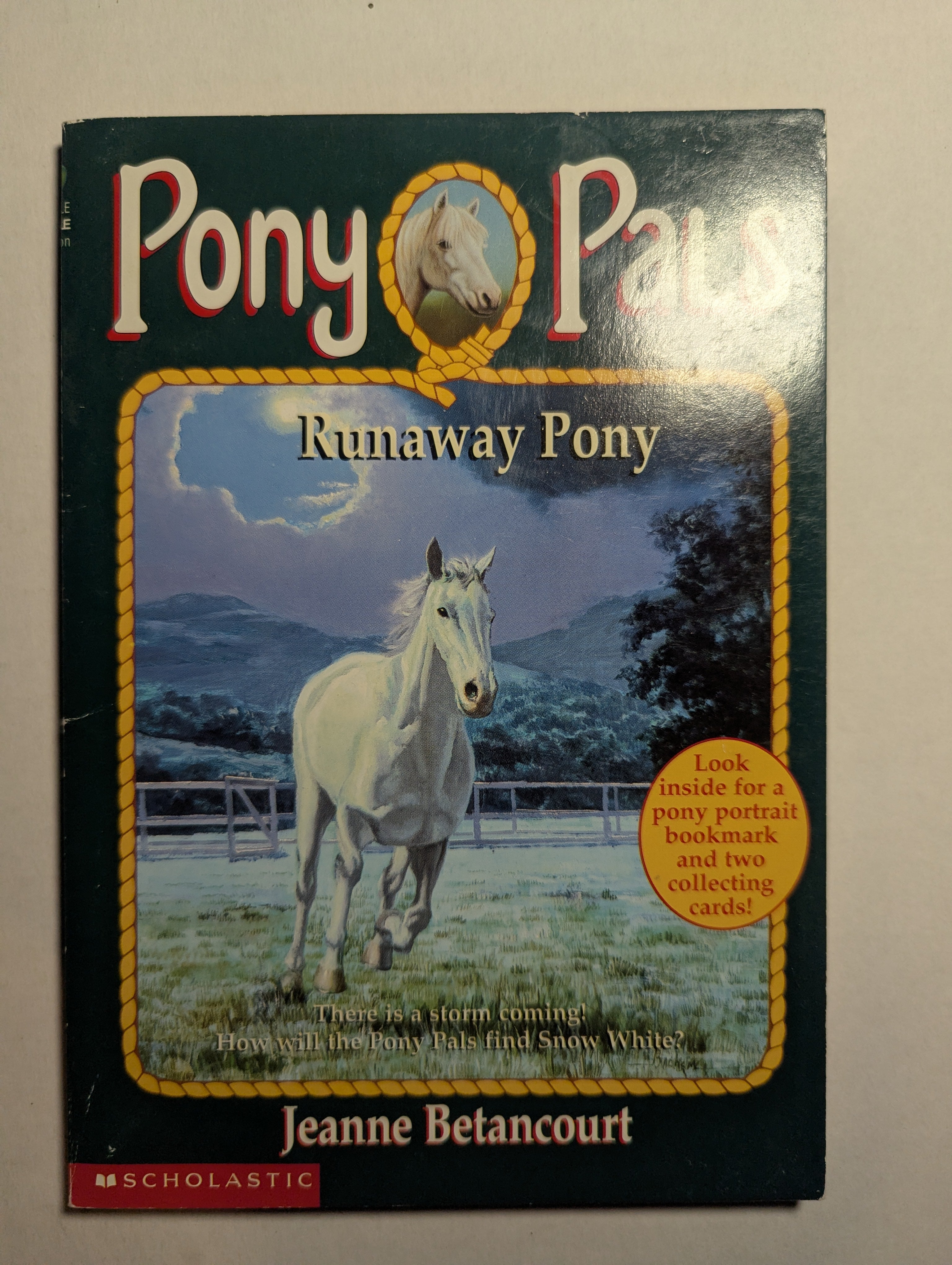 Runaway Pony — by Jeanne Betancourt - Lightly Used