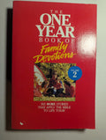 The One Year Book of Family Devotions — by Various Authors - Lightly Used
