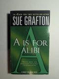 A Is for Alibi — by Sue Grafton - Lightly Used